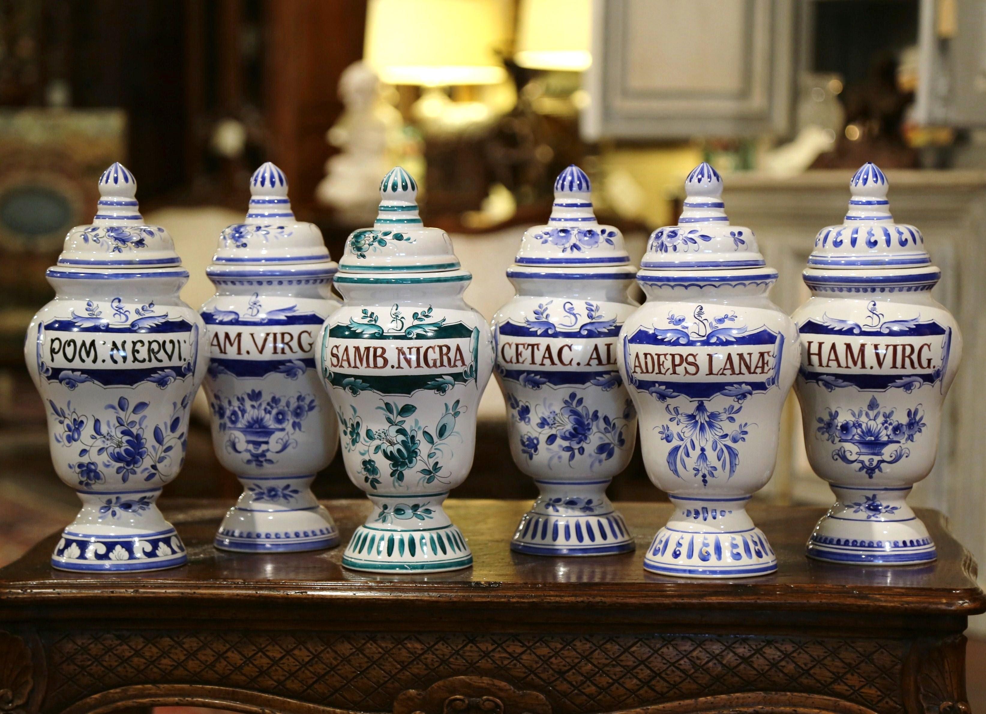 italian apothecary jars