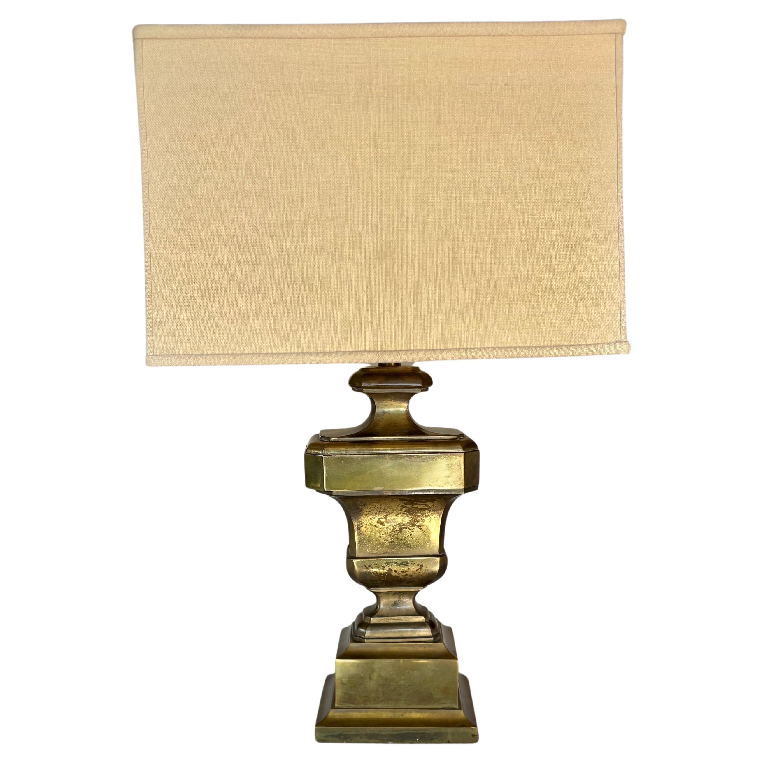 Mid 20th Century Italian Brass Table Lamp