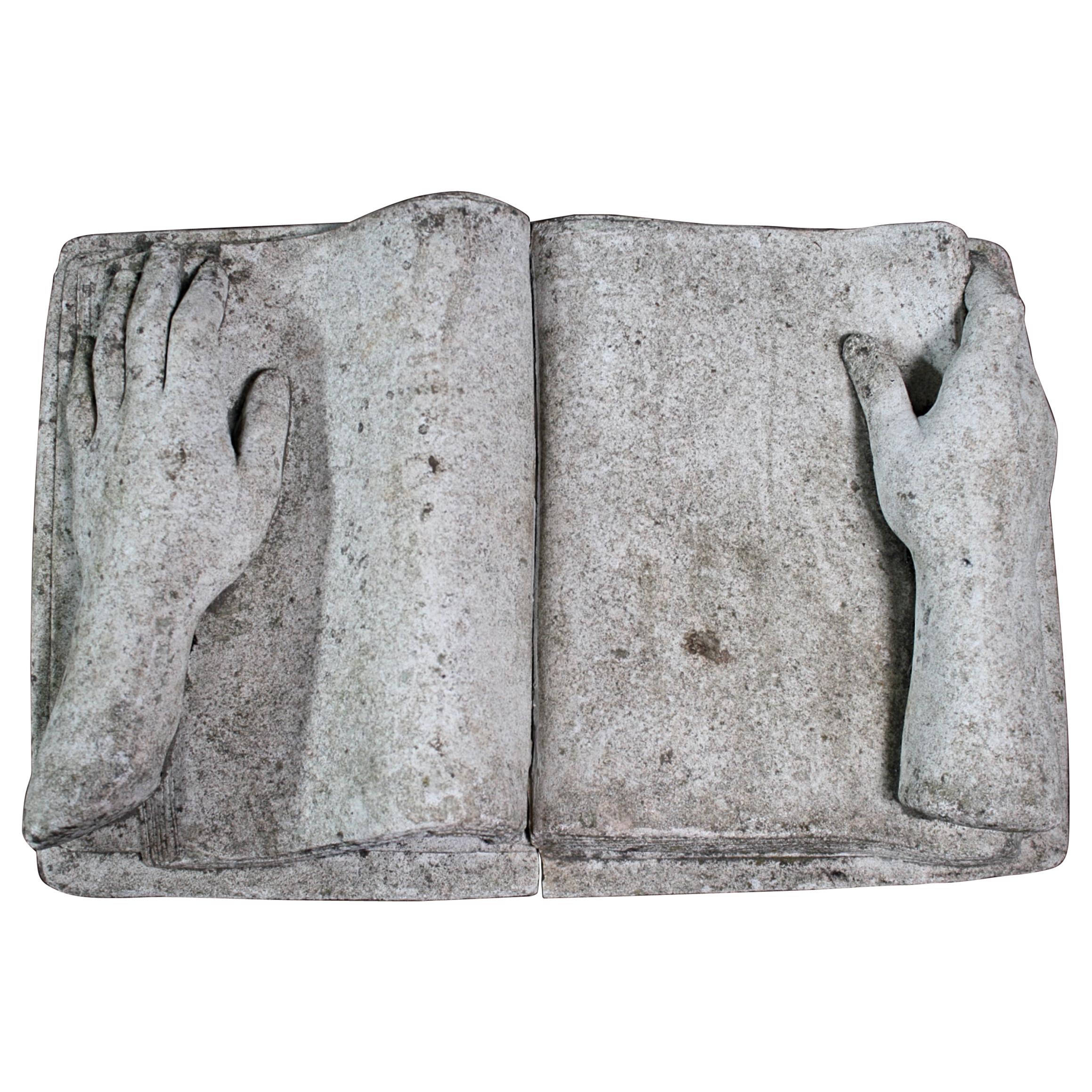 Mid-20th Century Italian Composite Marble & Limestone Grave Marker Memento Mori For Sale