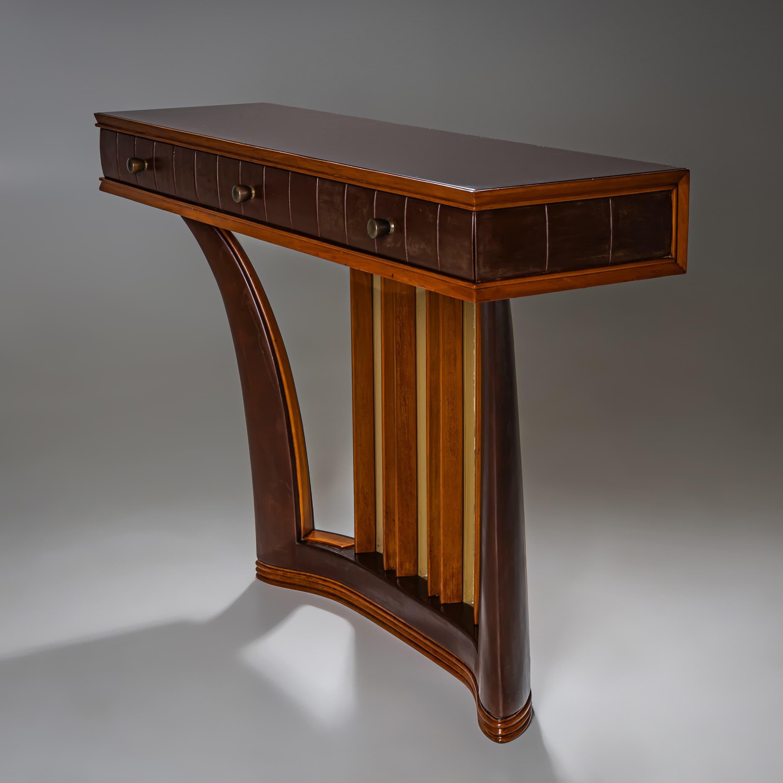 Mid-20th Century Italian Console Table For Sale 5