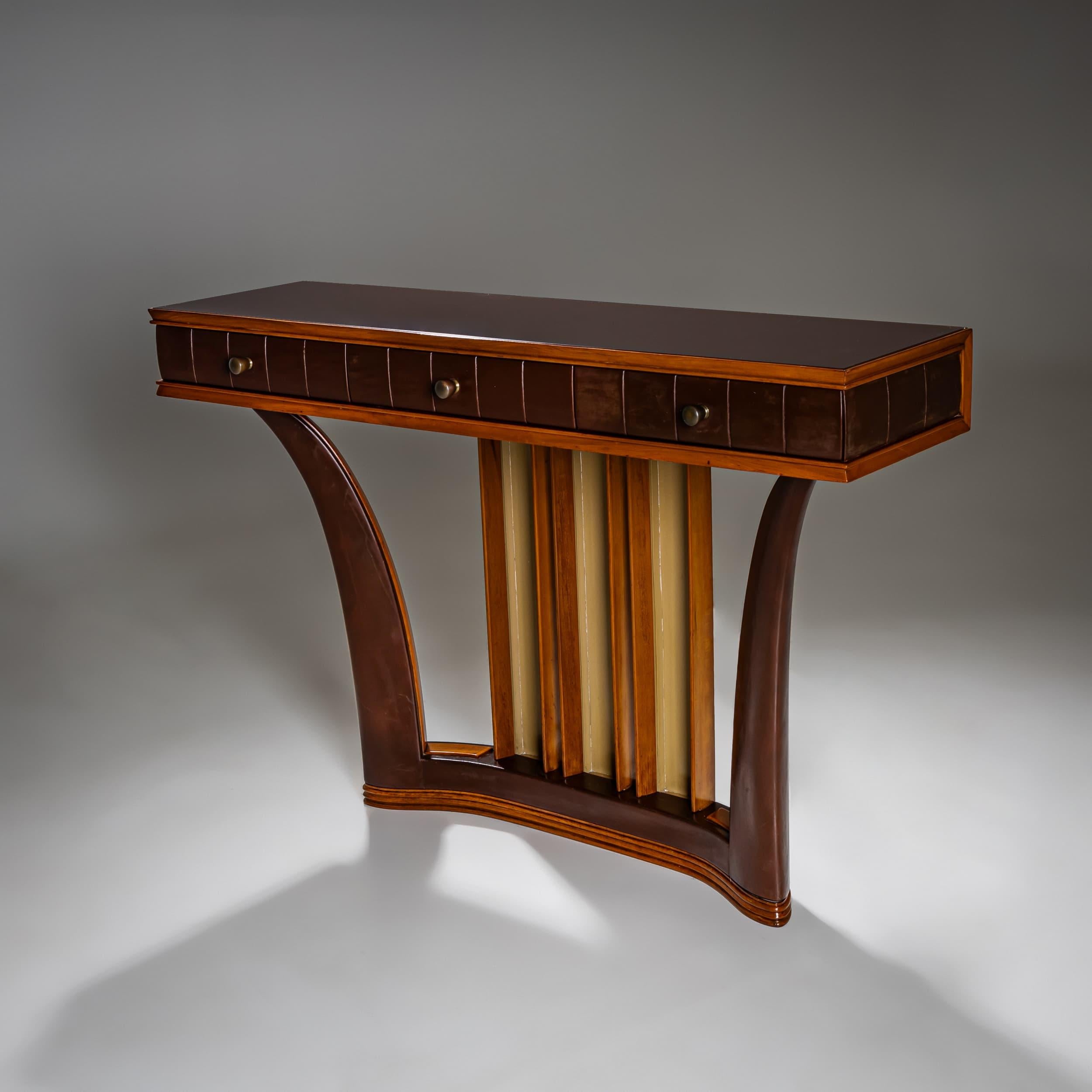 Mid-20th Century Italian Console Table For Sale 6