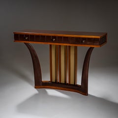 Table console italienne du milieu du 20e siècle