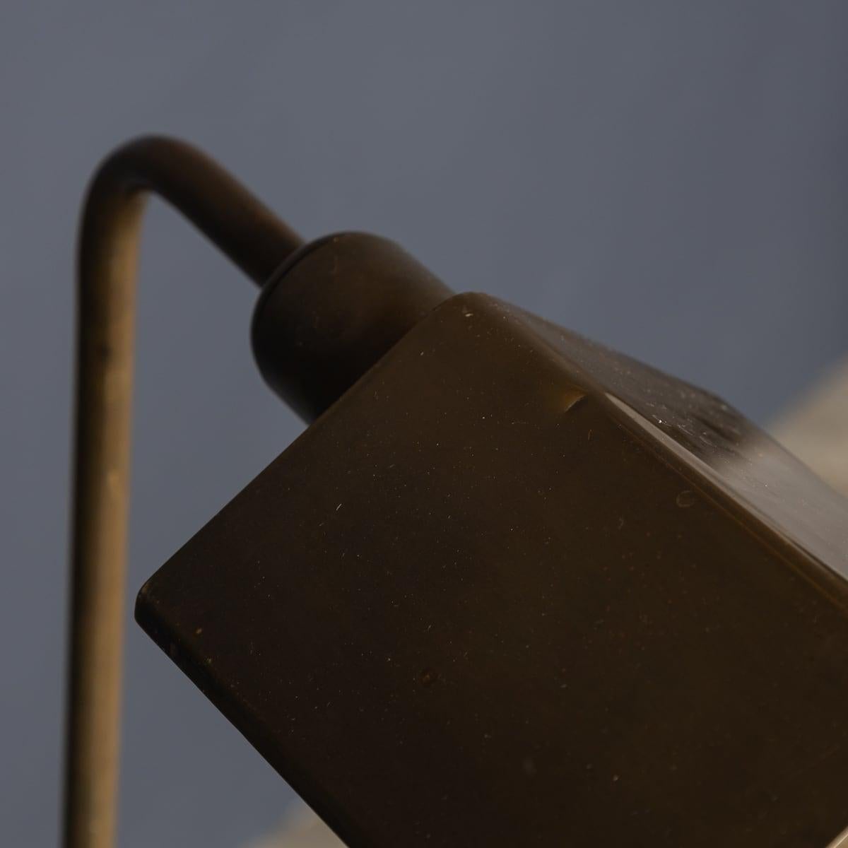 Mid 20th Century Italian Floor Standing Brass Reading Light c.1950 8