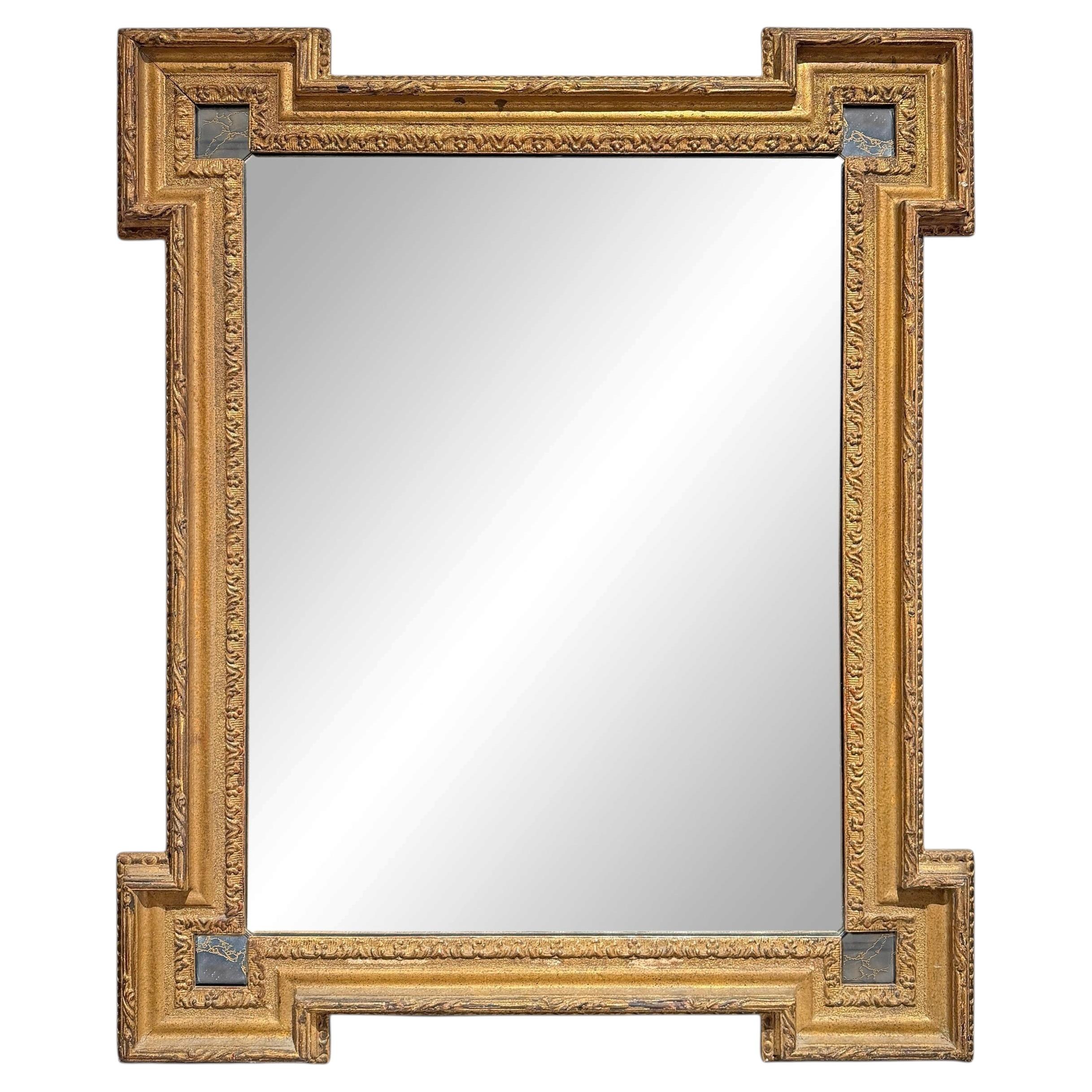 Mid-20th Century Italian Gilt Framed Mirror