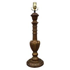 Mid-20th Century Italian Giltwood Lamp