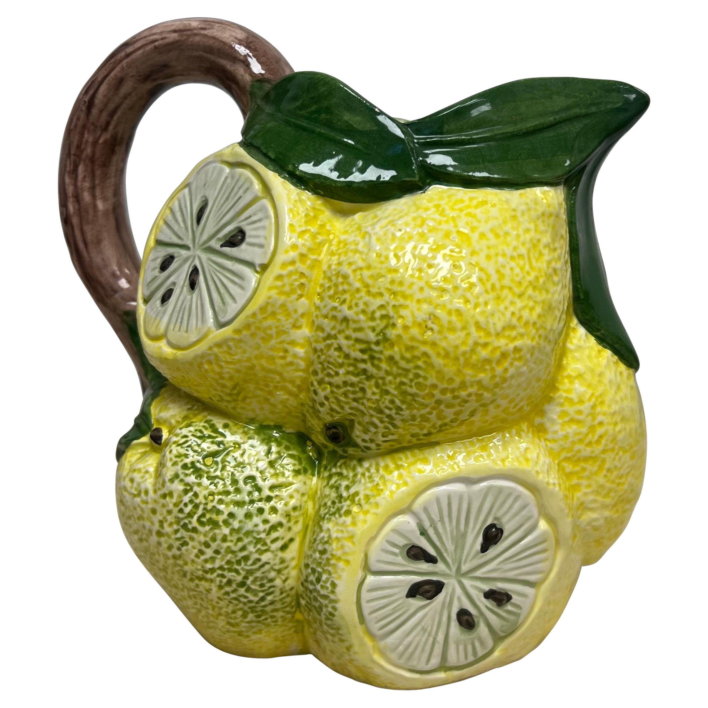 Mid-20th Century Italian Lemon Pitcher For Sale