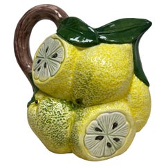 Mid-20th Century Italian Lemon Pitcher
