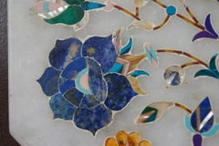 Mid-20th Century Italian Marble Pietra Dura Tile