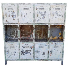 Mid-20th Century Italian Metal Scholar Cabinet, 1950