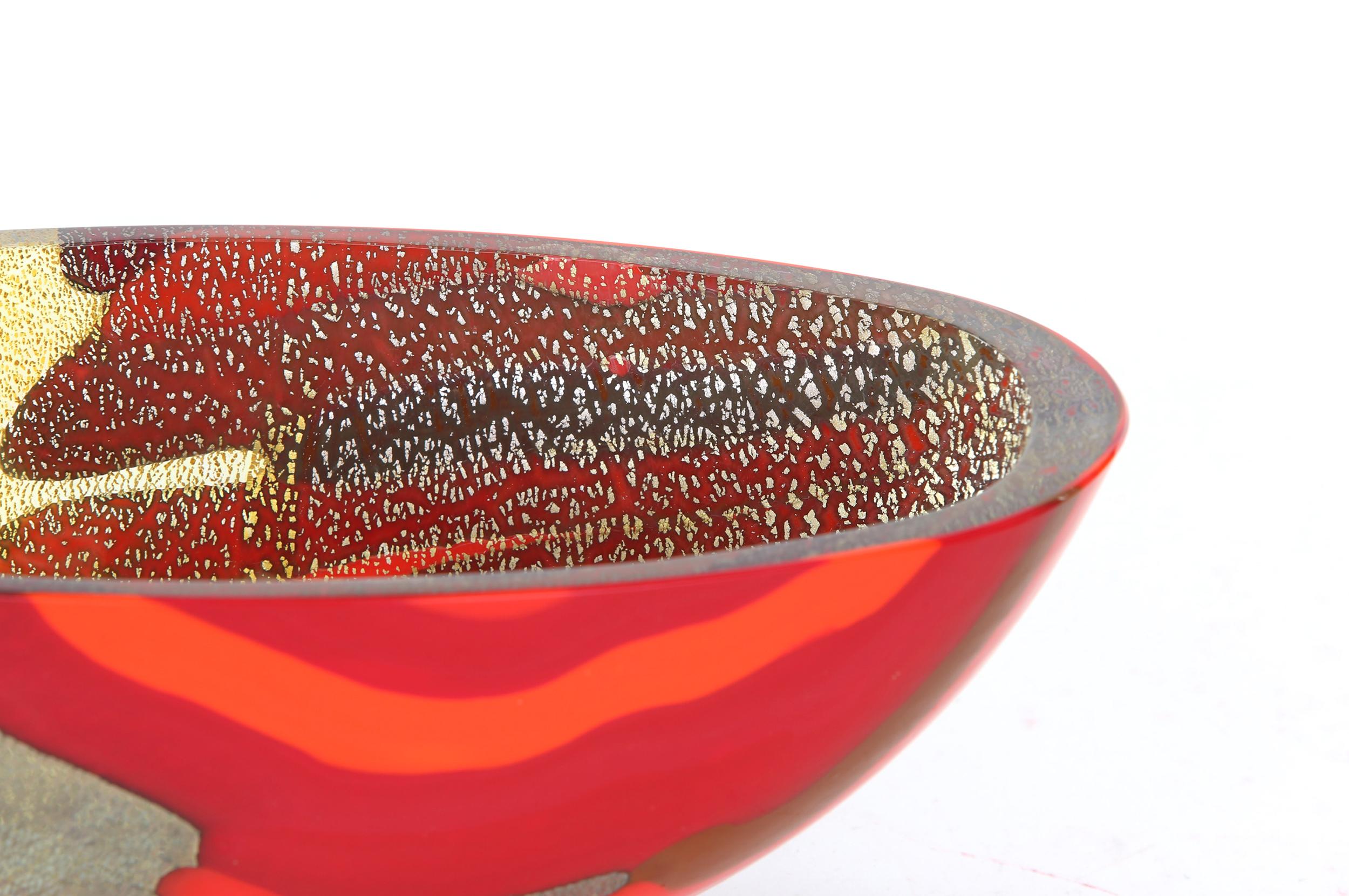 Mid-20th Century Italian Murano Glass Bowl 1