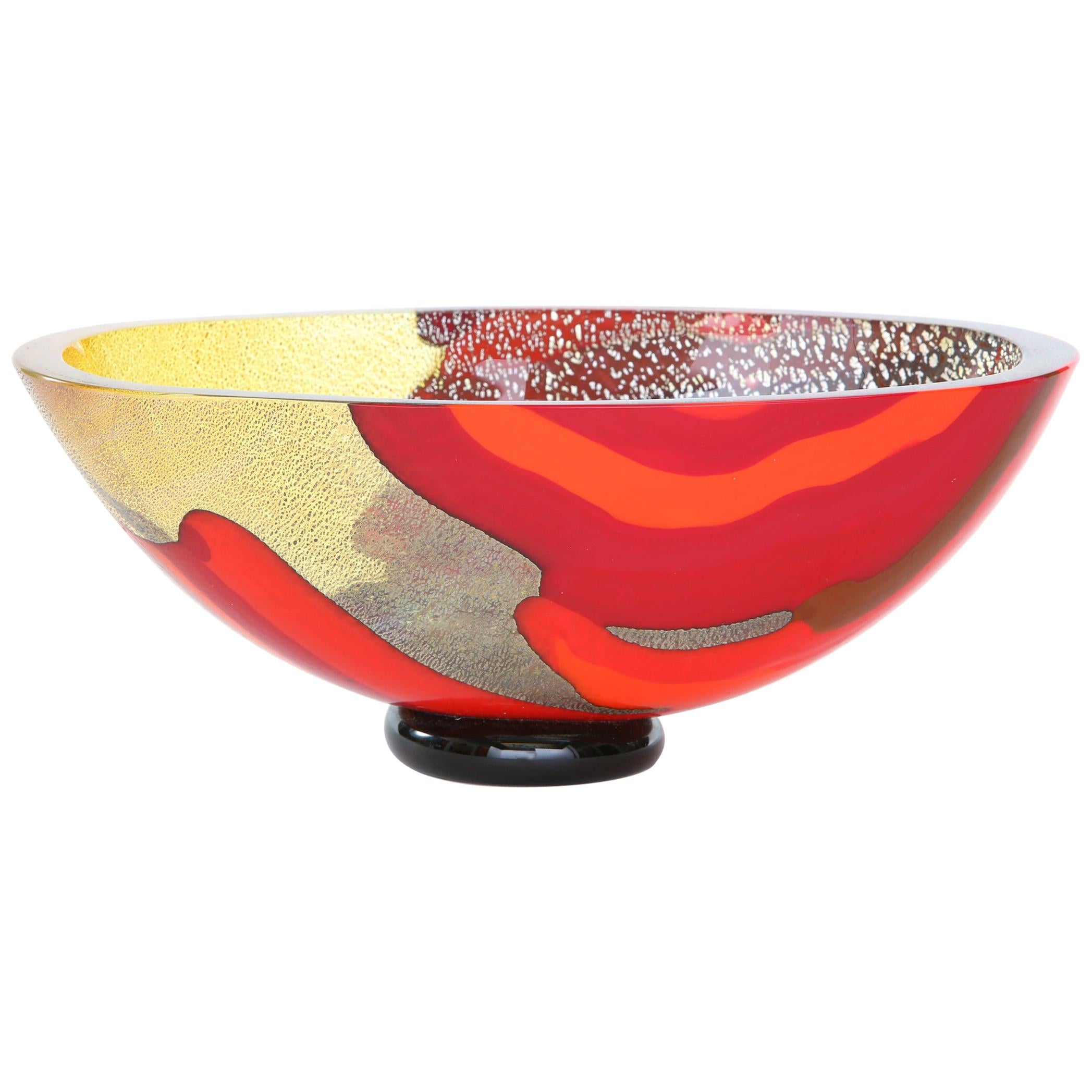 Mid-20th Century Italian Murano Glass Bowl