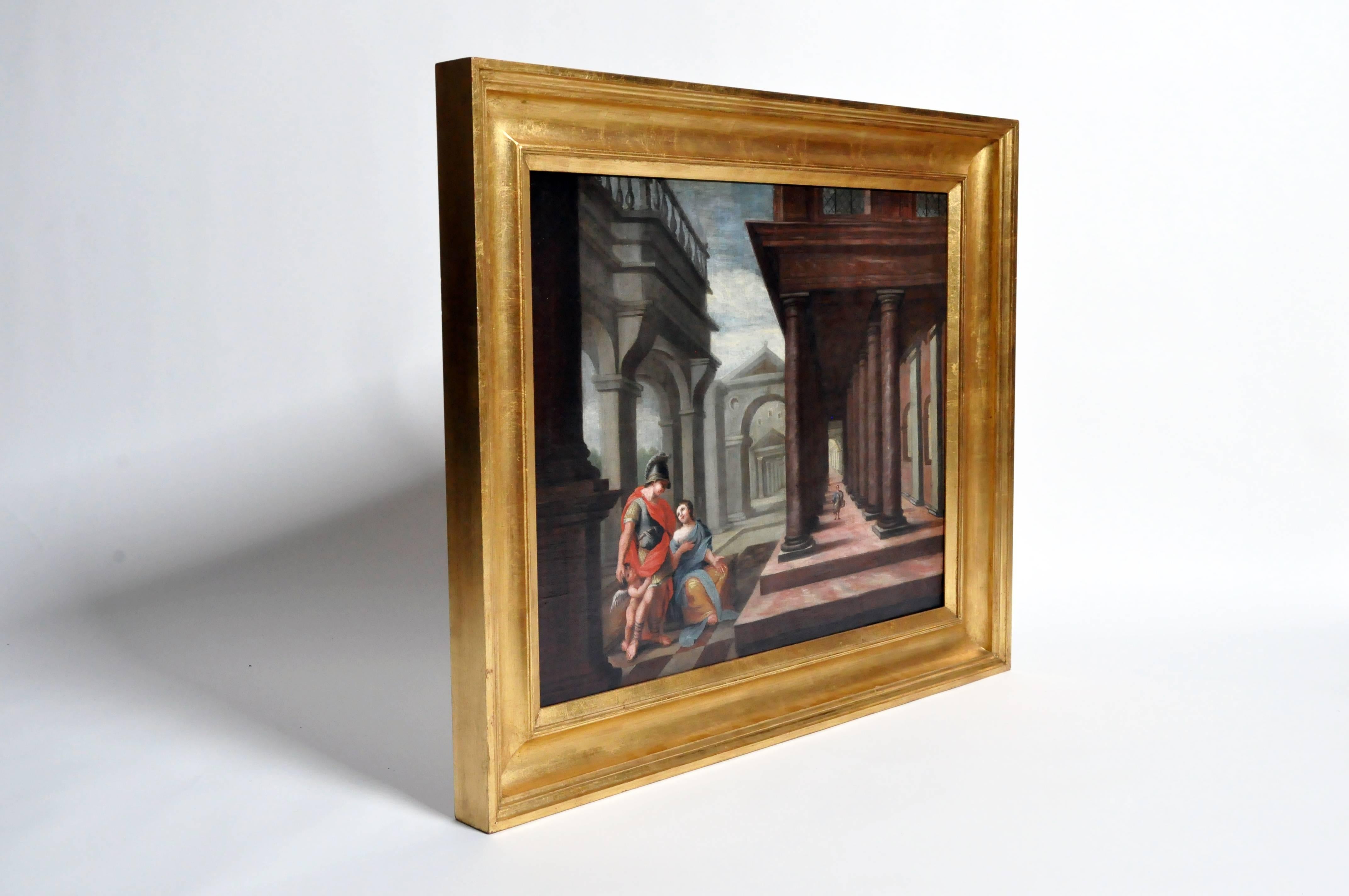 Mid-20th Century Italian Painting For Sale 5