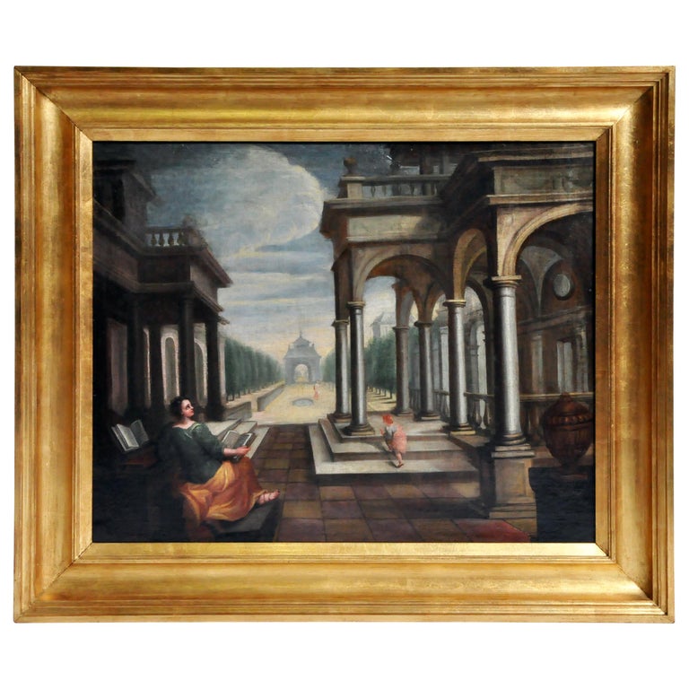 Mid-20th Century Italian Painting For Sale
