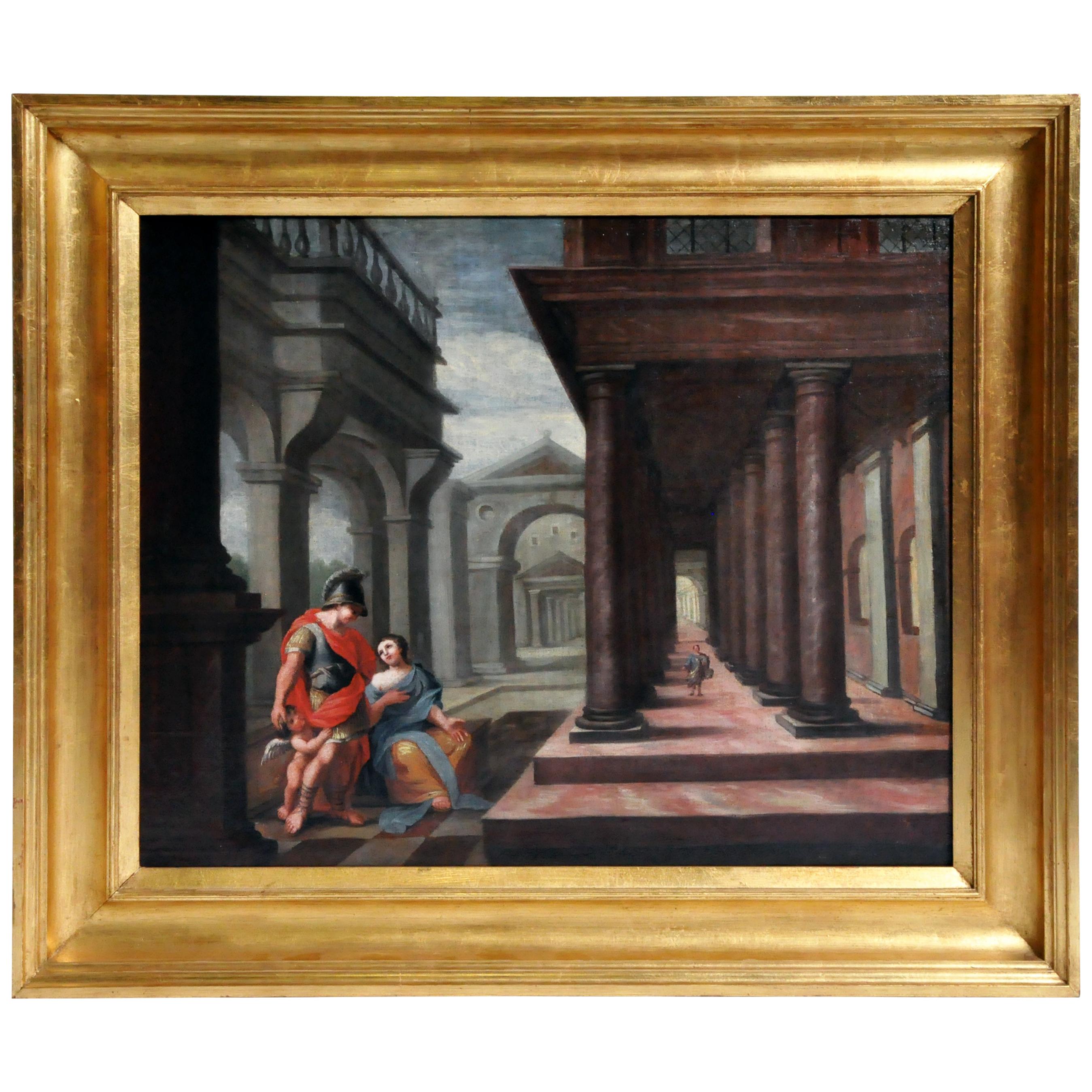 Mid-20th Century Italian Painting For Sale