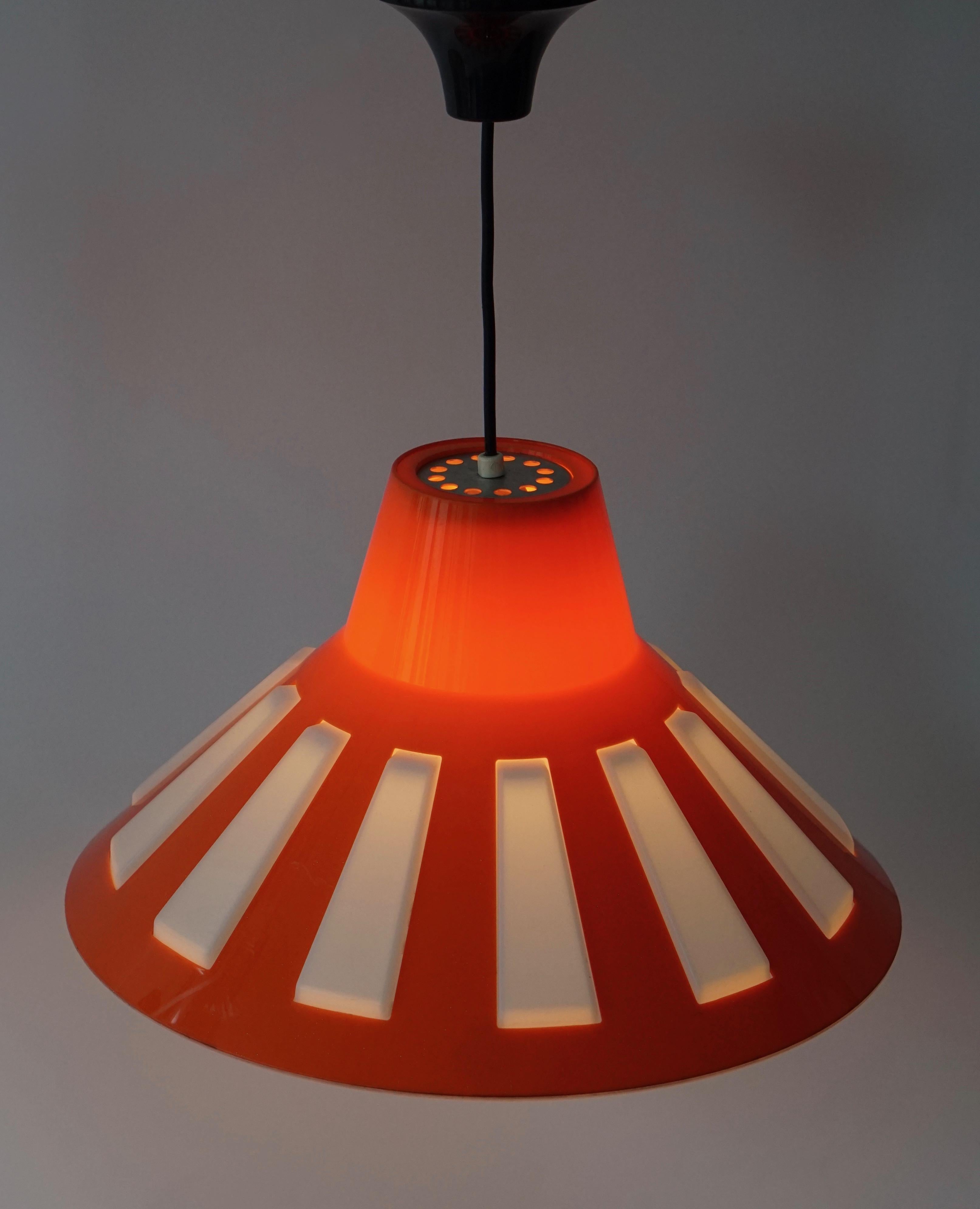Plastic Mid-20th Century Italian Pendant Lights For Sale