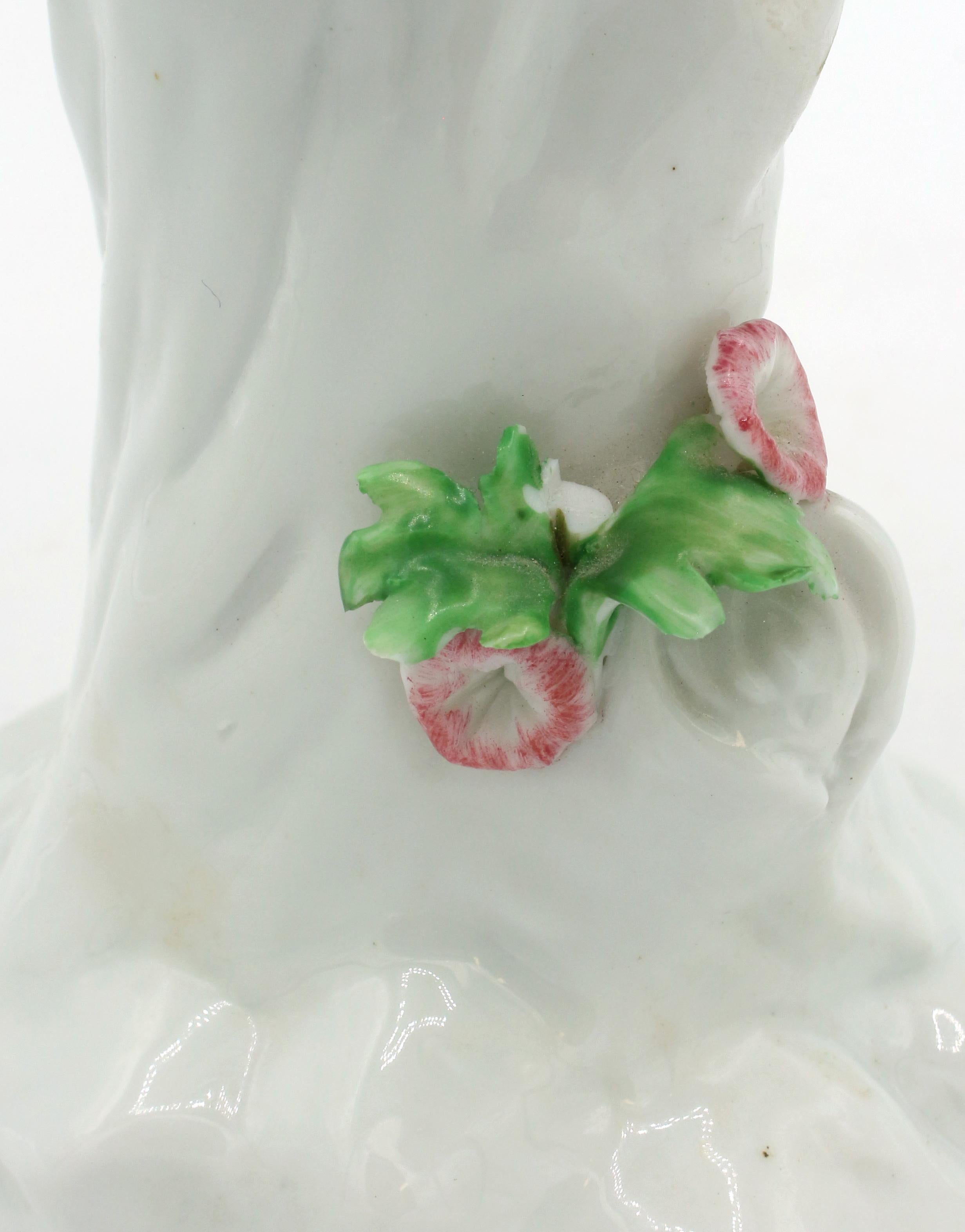 Mid-20th Century Italian Porcelain Hoopoe Bird Figurine For Sale 5