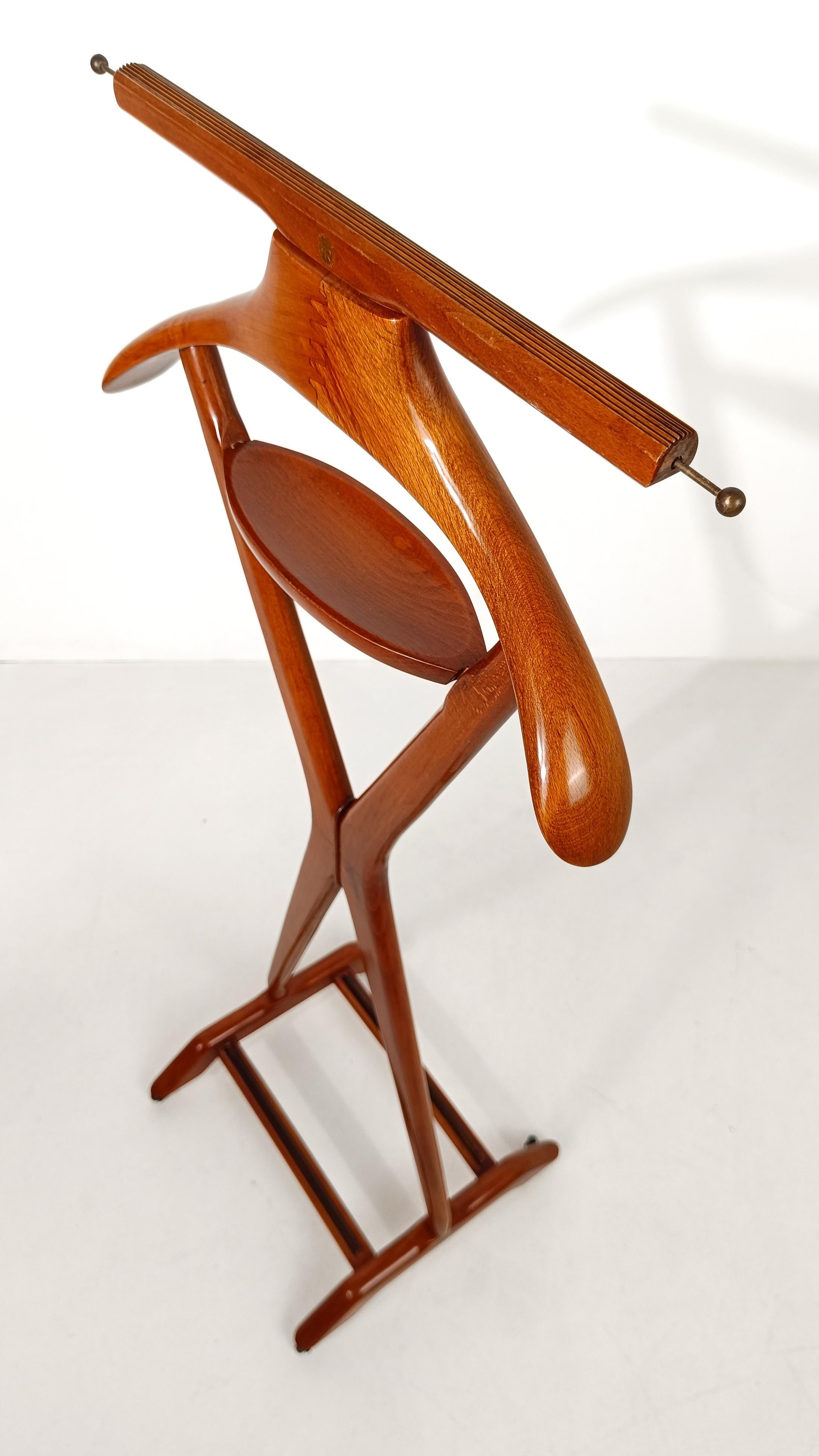 Mid-Century Modern Valet italien du milieu du 20e siècle attribué à Ico Parisi pour Reguitti en vente