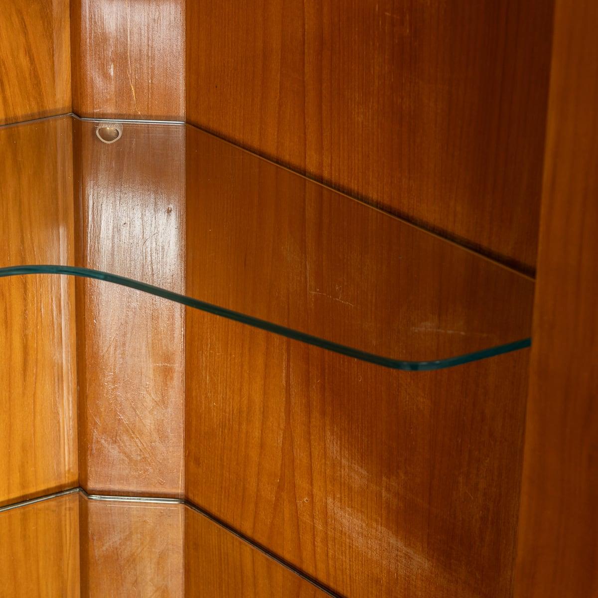 Buffet in legno a righe di Paolo Buffa della metà del XX secolo, 1950 ca. in vendita 10