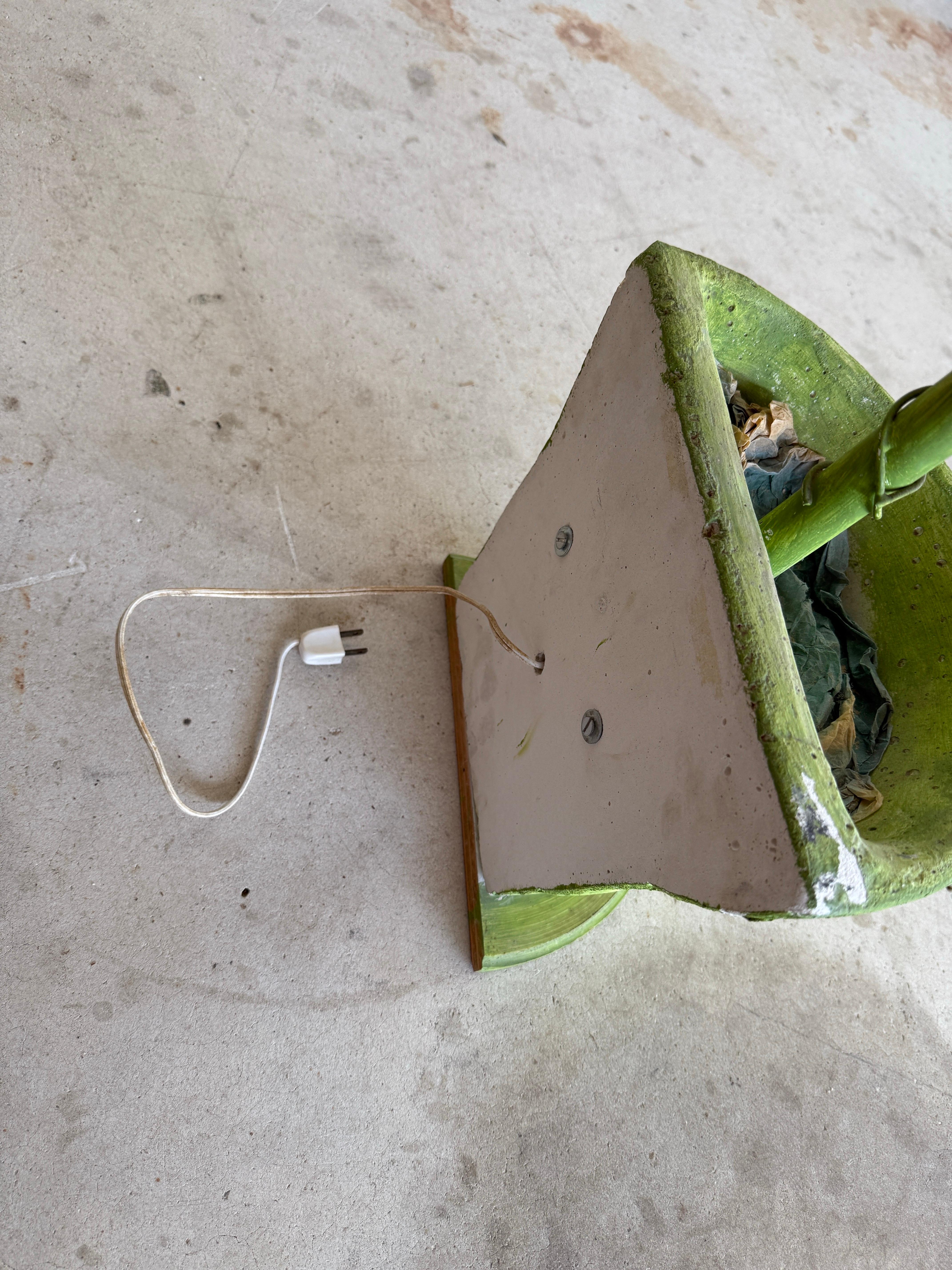 Mid-20th Century Italian Tole Lemon Espalier Tree Wall Light For Sale 9