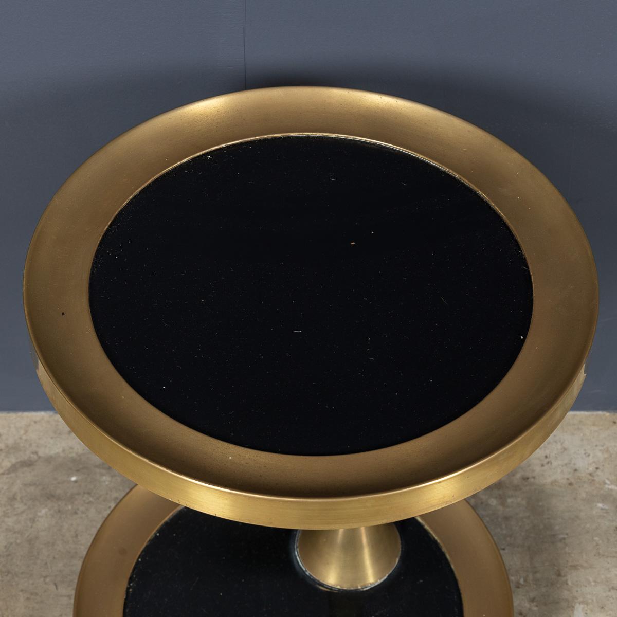 Chariot de table d'appoint italien à deux niveaux du milieu du 20e siècle par Ignazio Gardella, vers 1950 en vente 2