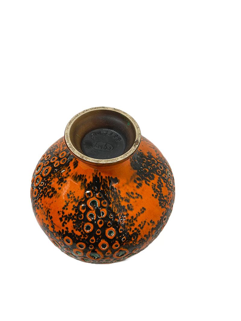 Mid-20th Century Jasba Vase and Planter in 