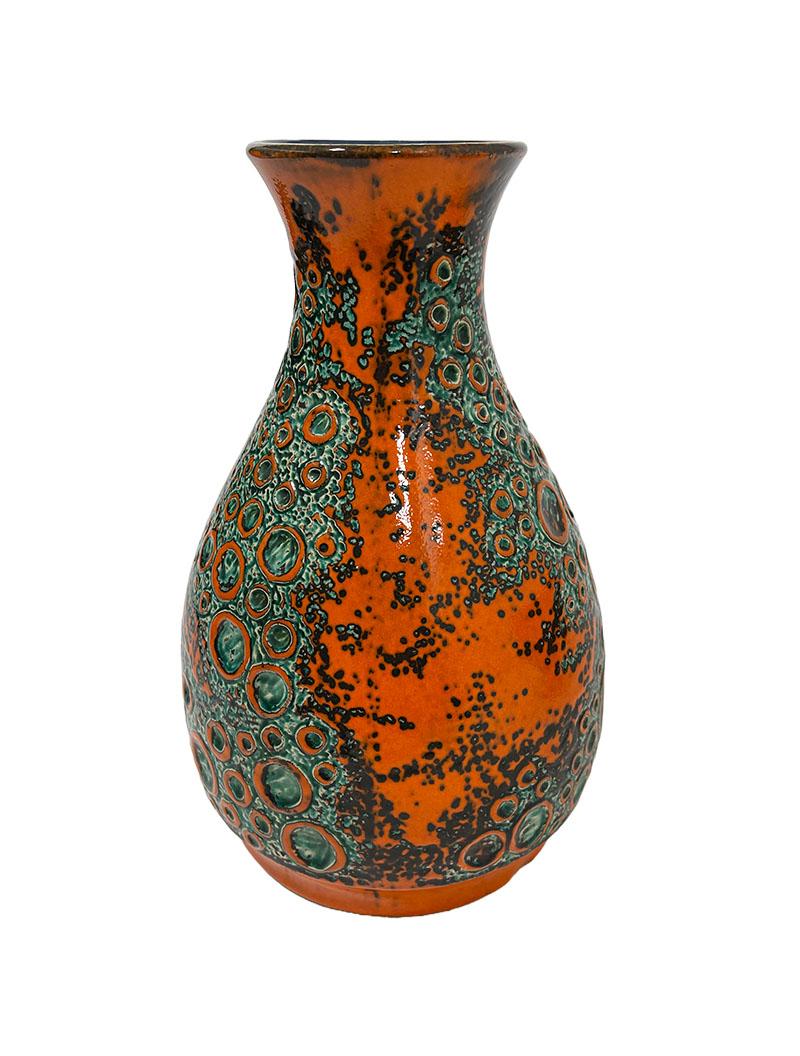 Mid-20th Century Jasba Vase and Planter in 