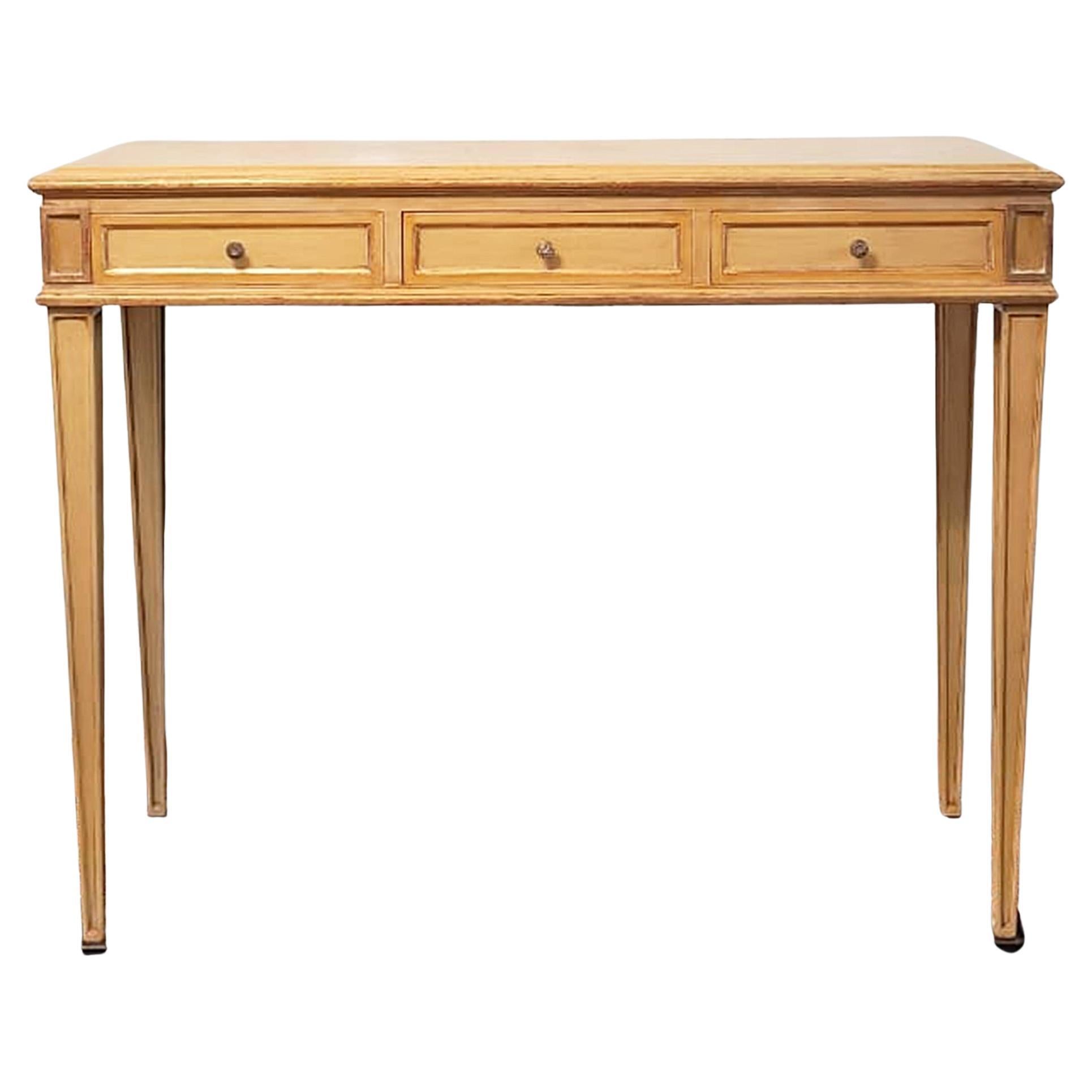 Mid-20th Century J.M. Frank-Inspired Wood Writing Desk by Comte S.A., Argentina