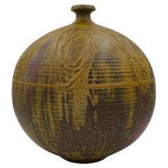 Mid 20th Century Joel Edwards Large Pottery Vase