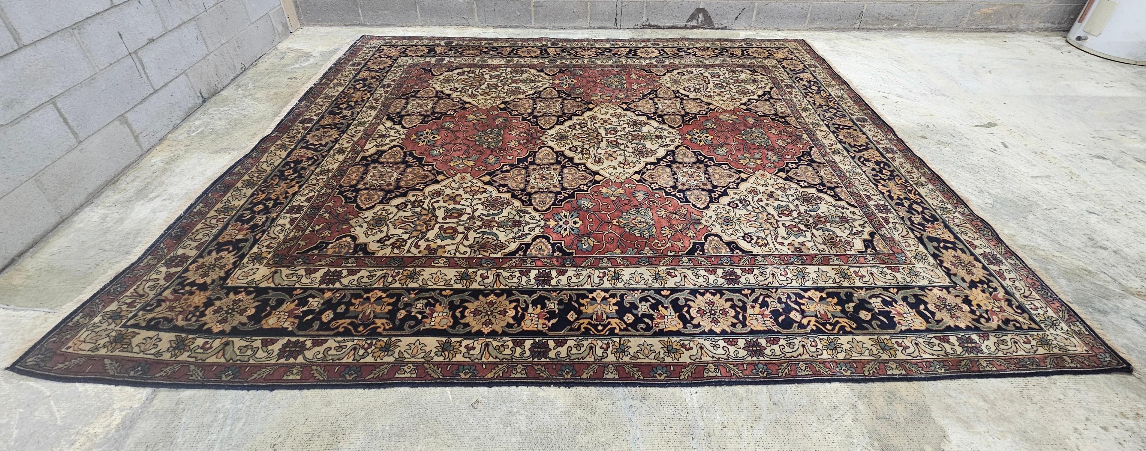 Kermanshah-Holzteppich aus der Mitte des 20. Jahrhunderts 8' x 10' im Angebot 3