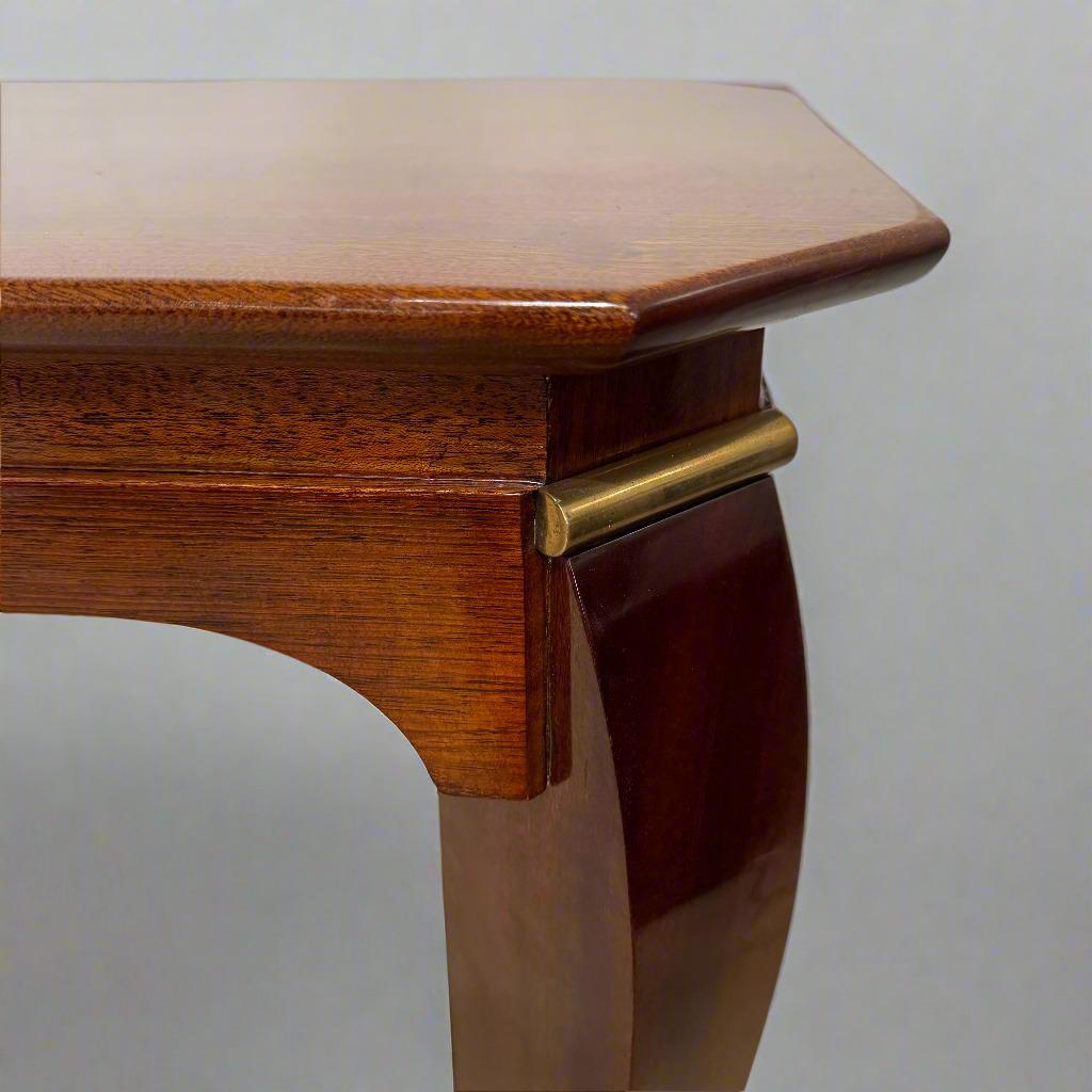 Mid-20th Century Large Art Deco Console designed by Maurice Rinck, France In Good Condition For Sale In New York, NY