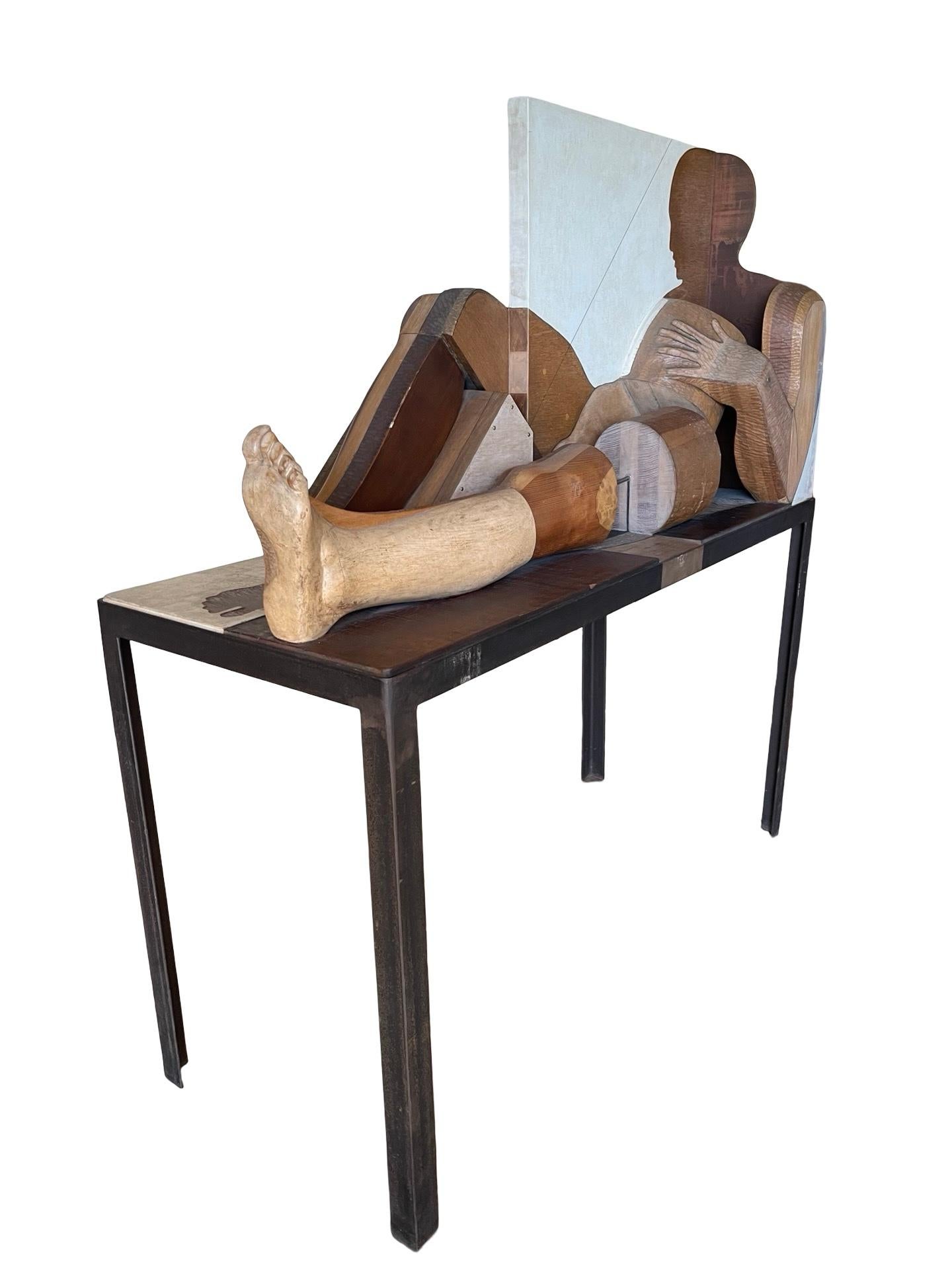 Metallo Scultura a figura grande della metà del XX secolo di Robert Cremean, 1960 in vendita