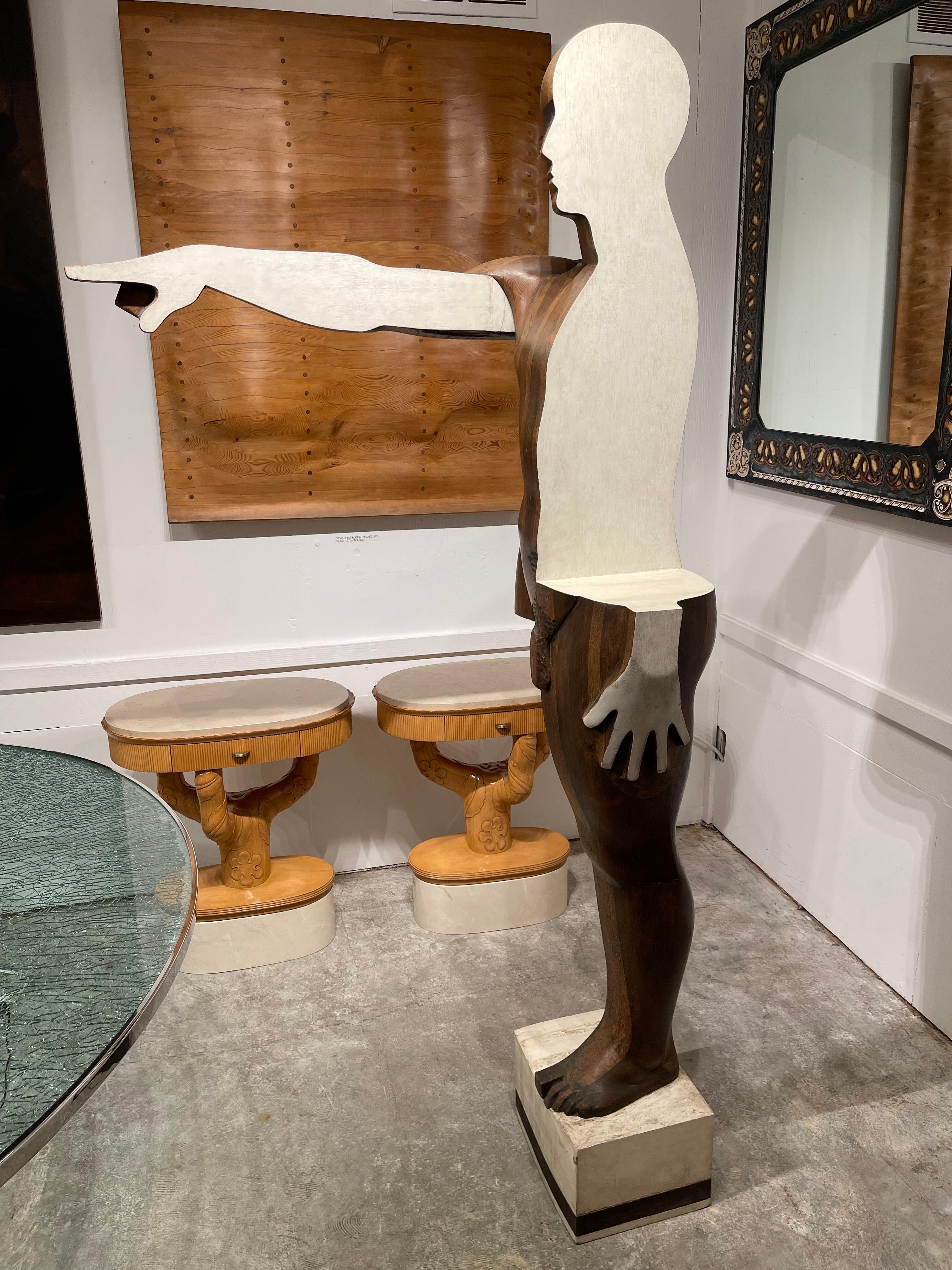 Grande scultura figurativa da terra di Robert Cremean della metà del XX secolo in vendita 7