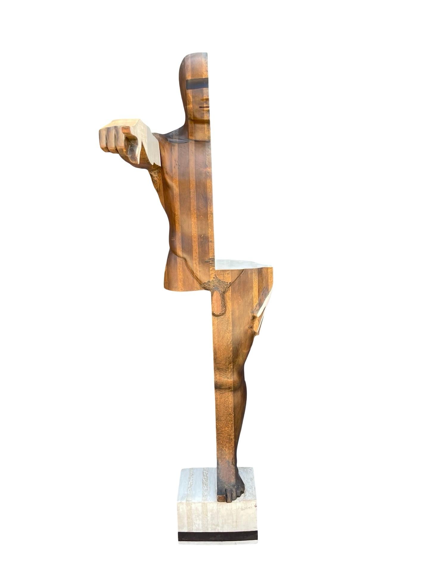Scultura di grandi dimensioni molto bella di Robert Cremean

L'oggetto non è firmato, ma è stato acquistato direttamente dalla galleria Esther Robles. La famosa galleria che rappresentava questo artista negli anni '60. Questo pezzo è senza dubbio un