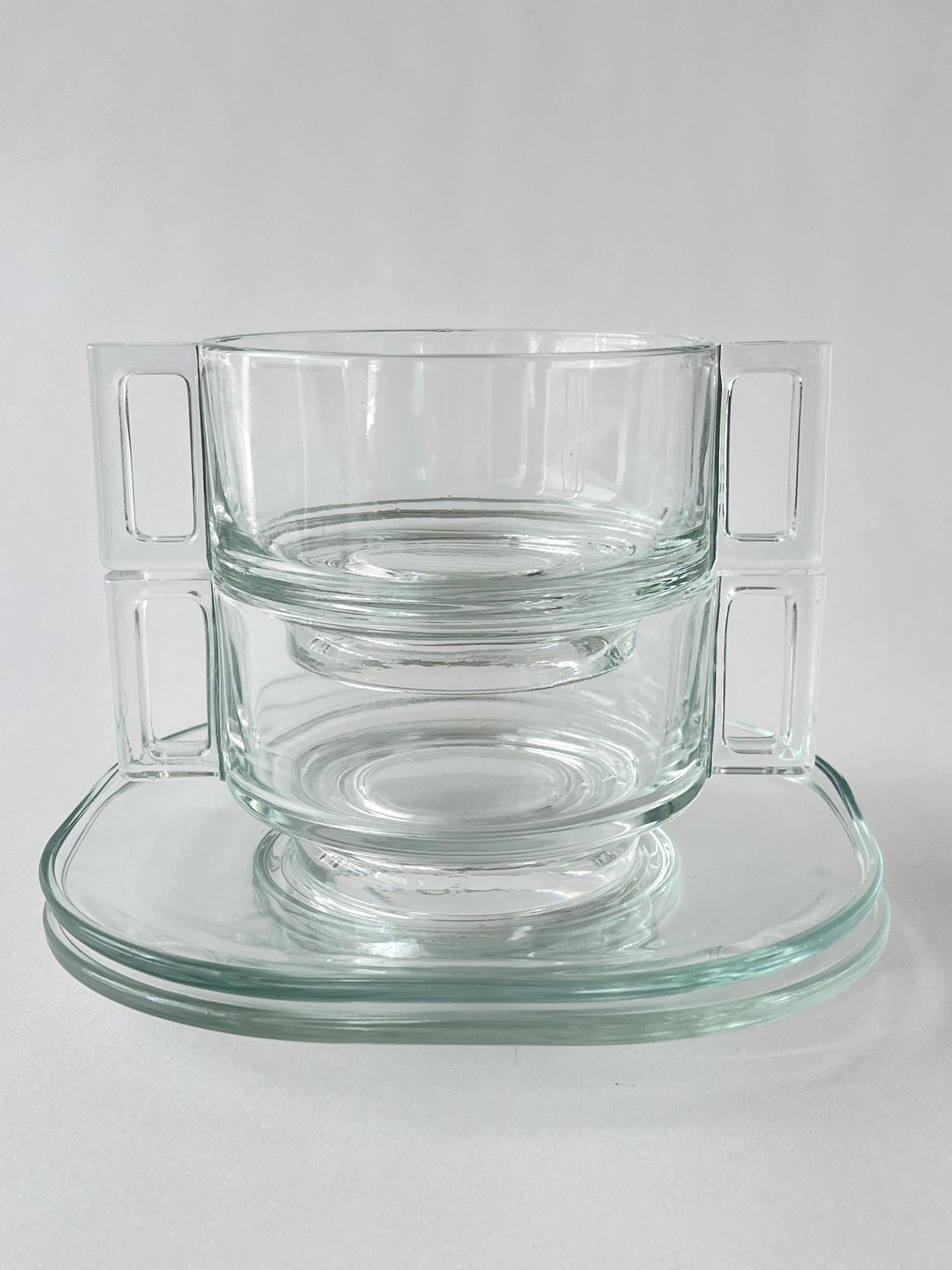 Mid 20th Century Large Joe Colombo Mug and Set 6