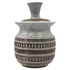 Mid 20th Century Large Joel Edwards Lidded Jar