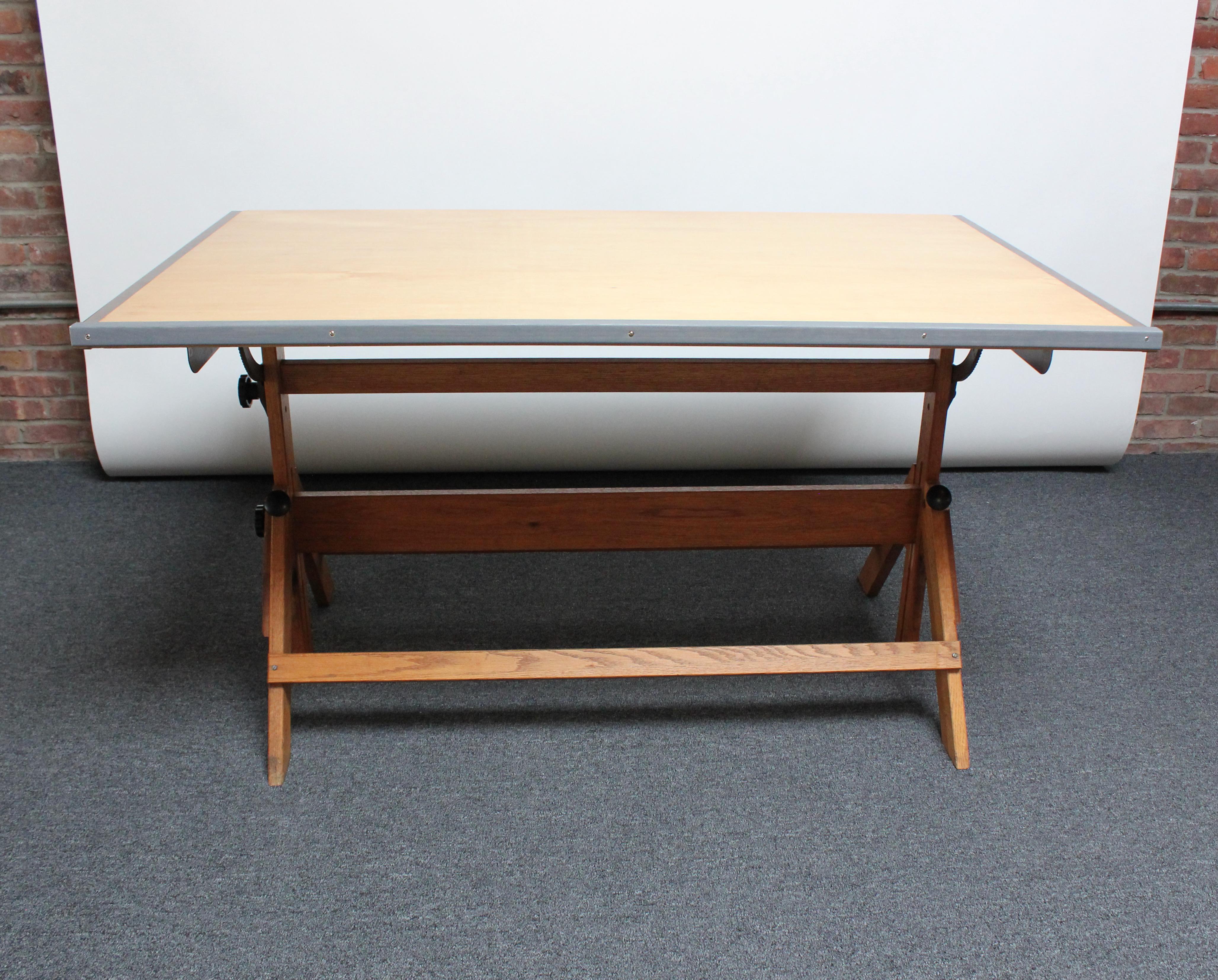 mid century drafting table