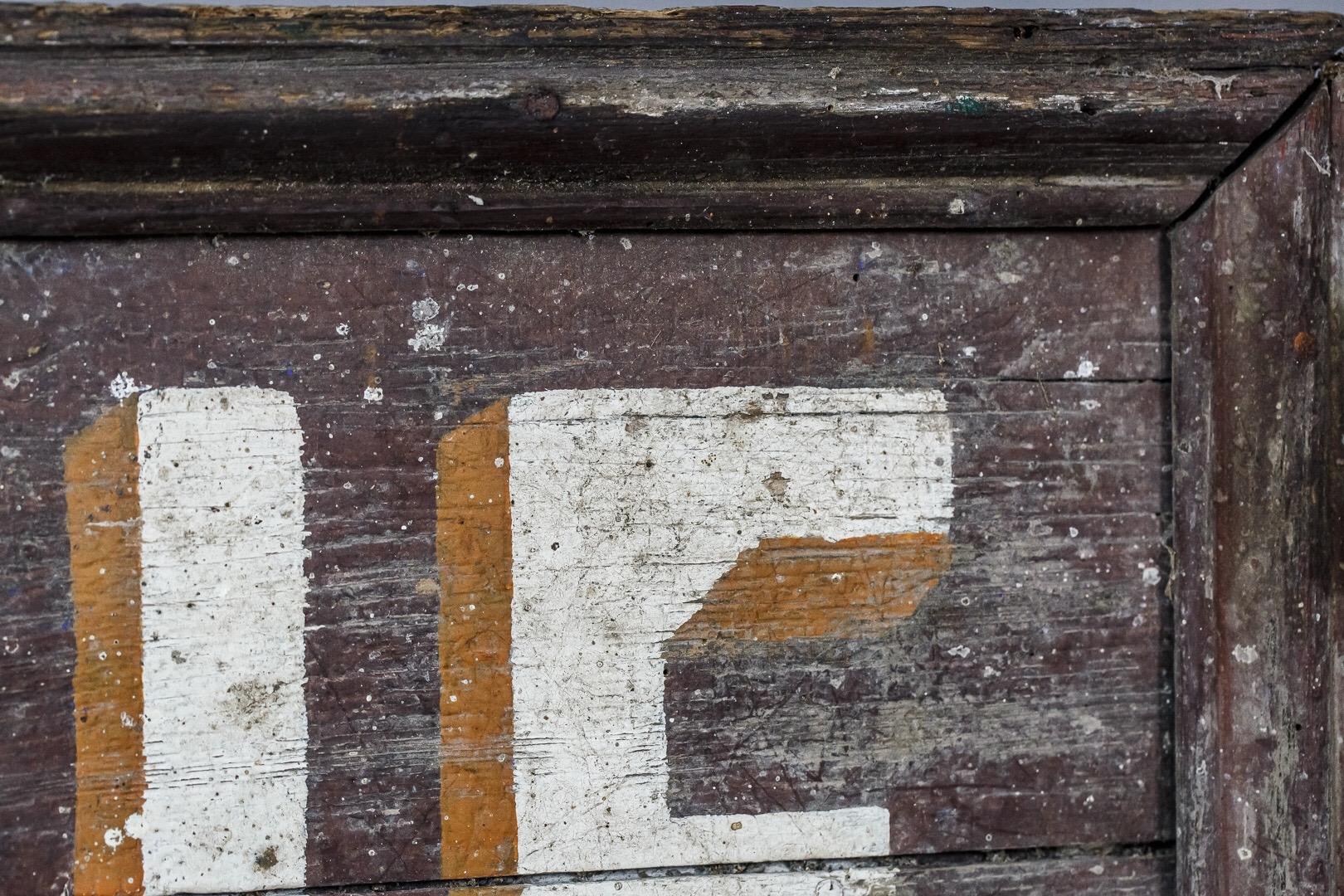 Mid-20th Century Large Original Cafe Epicerie Sign 2