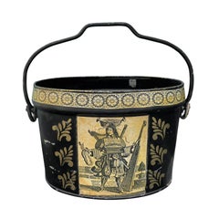 Mid-20th Century Large Tole Bucket