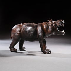 Mid-20th Century Liberty of London Leather Hippo