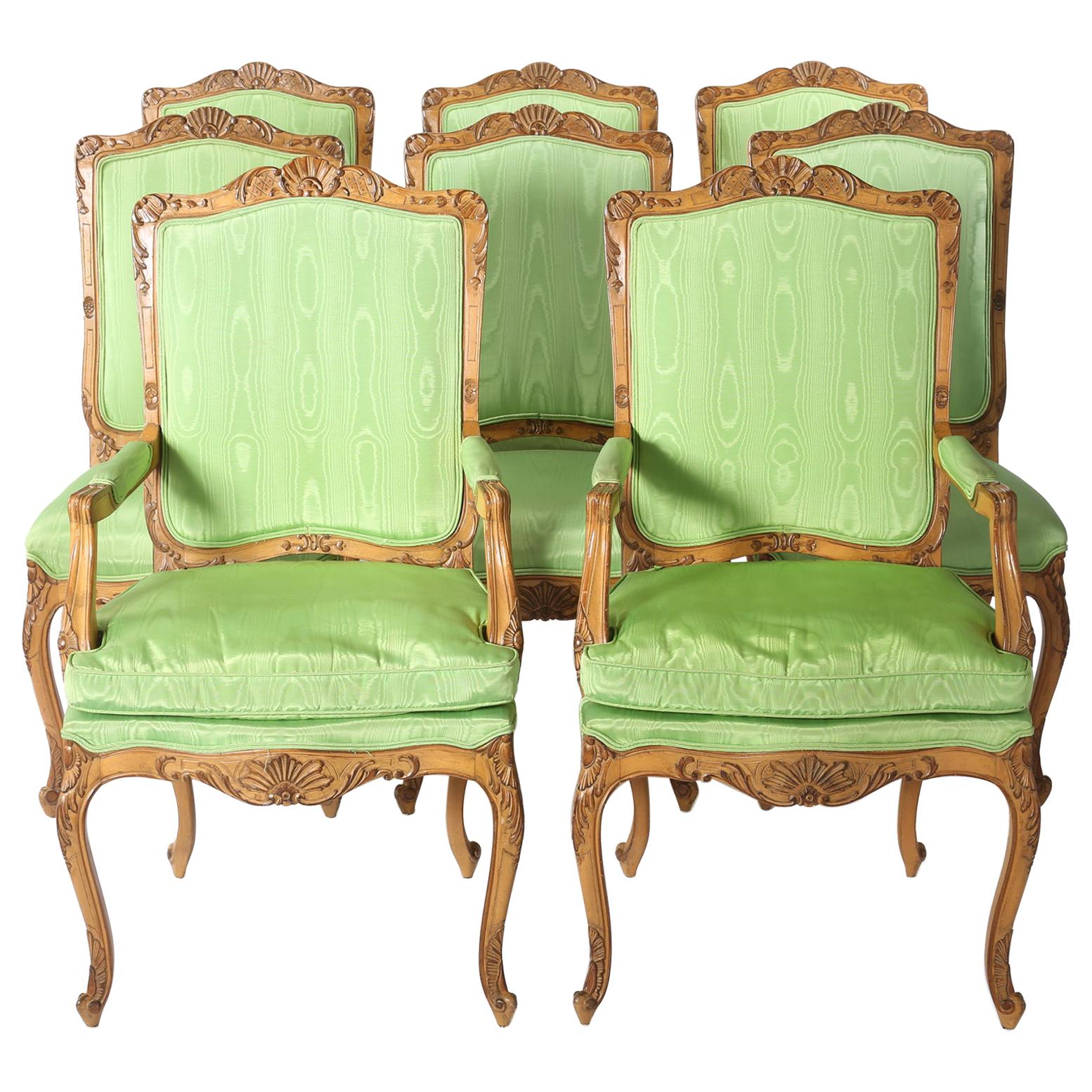 Mid-20th Century Louis XV Style Dining Room Chairs
