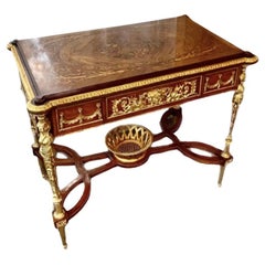 Mid 20th Century Louis XVI Style Center Table in the Manner of Adam Weisweller