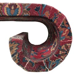 Mid-20th Century Low Scroll Table