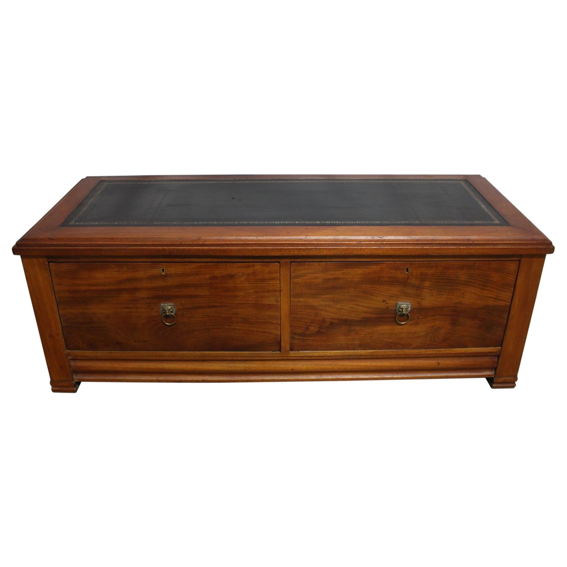 Mid-20th Century Low Table Cabinet For Sale