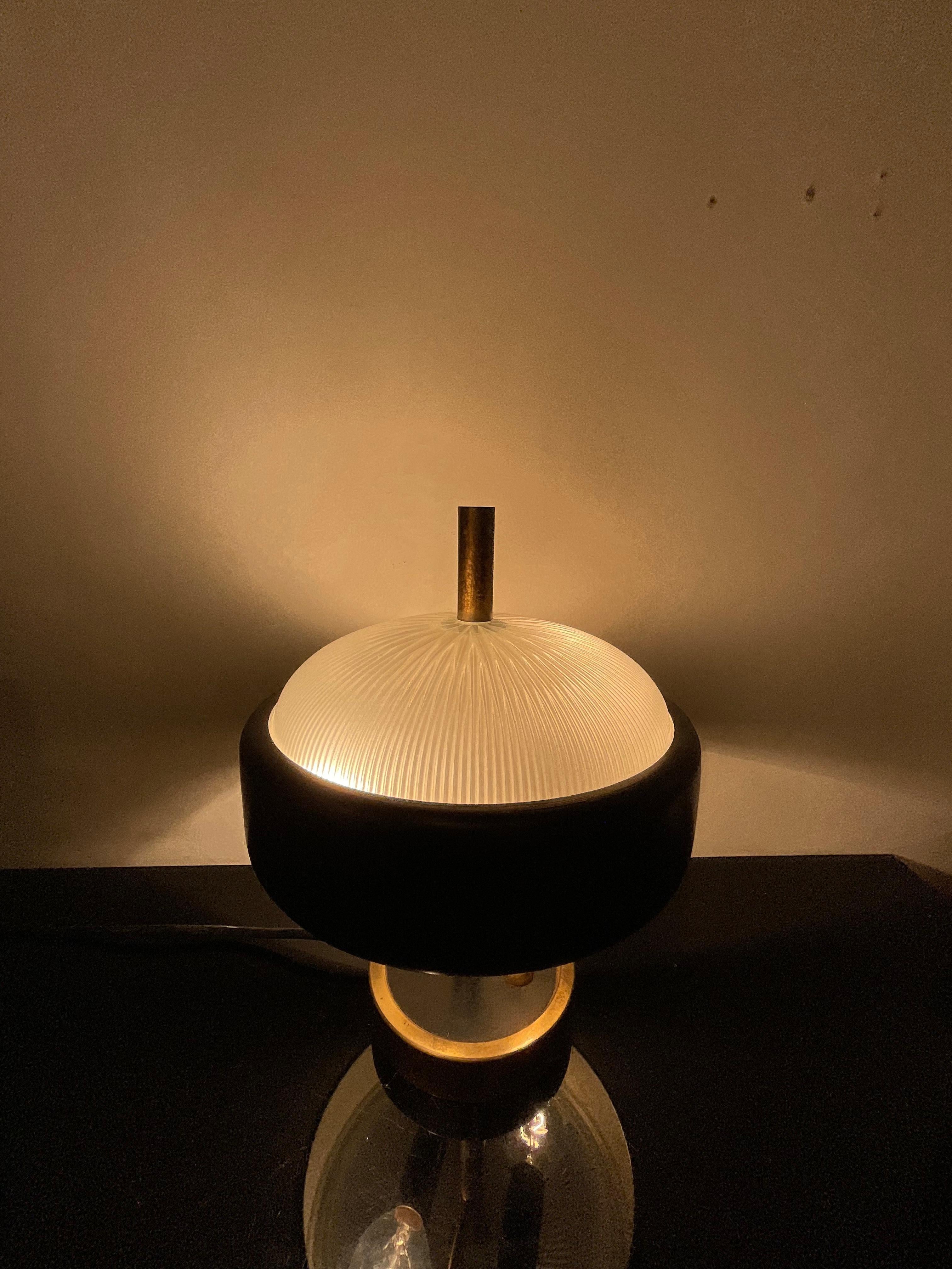 Italian Mid-20th Century- Lumi - Oscar Torlasco, Table Lamp For Sale