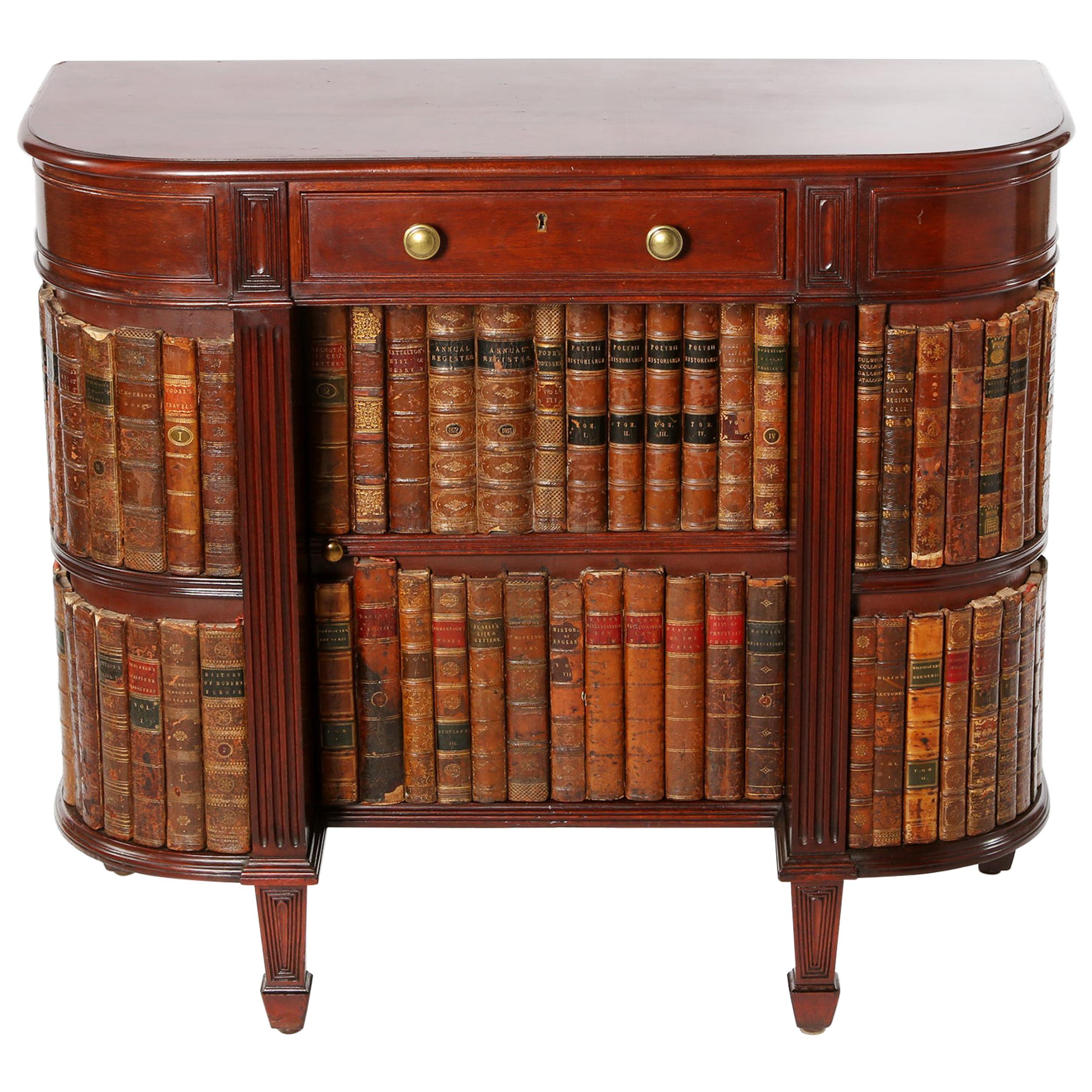 Mid-20th Century Mahogany or Books Design Writing Desk For Sale