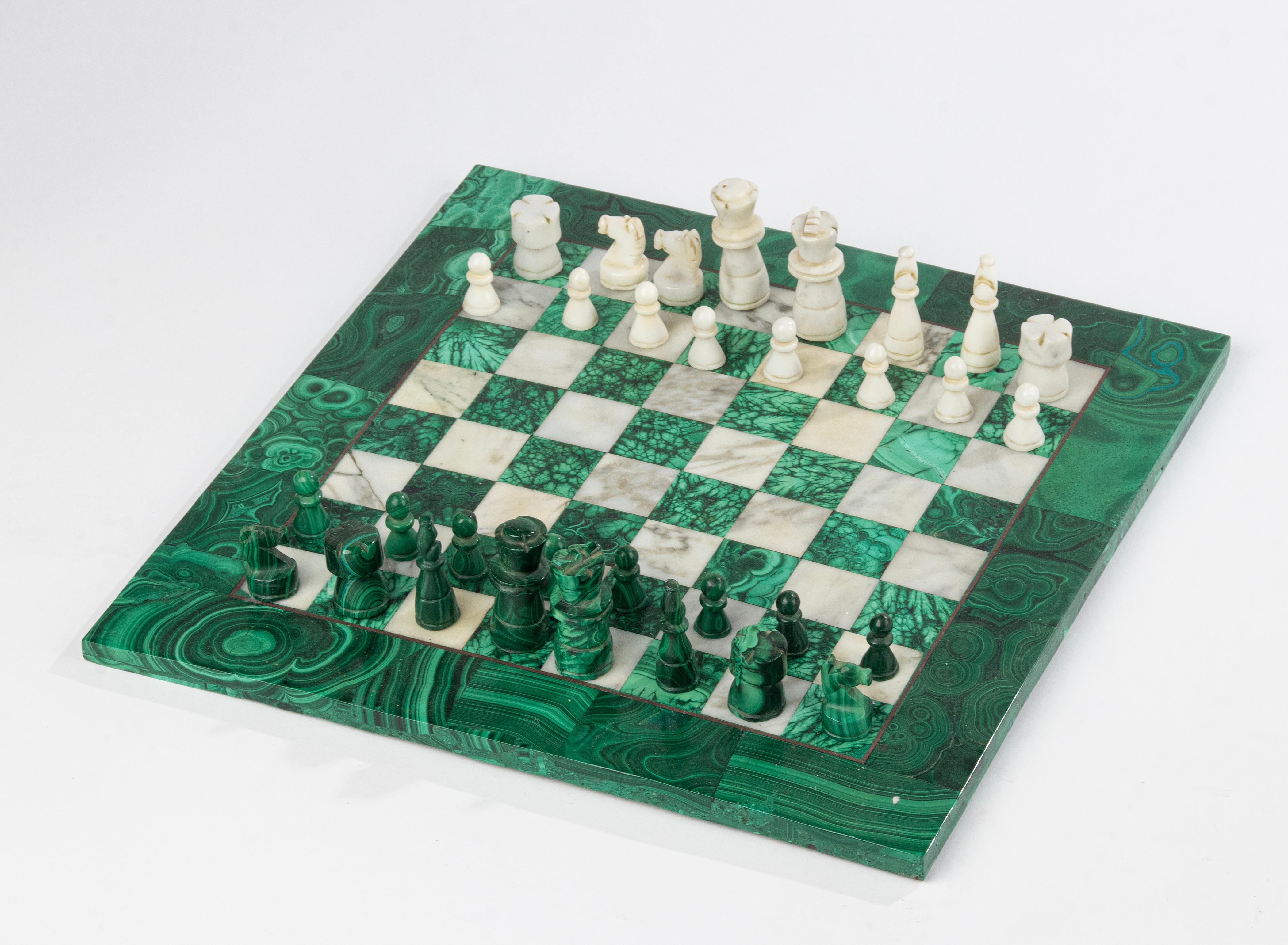 marble chess pieces for sale