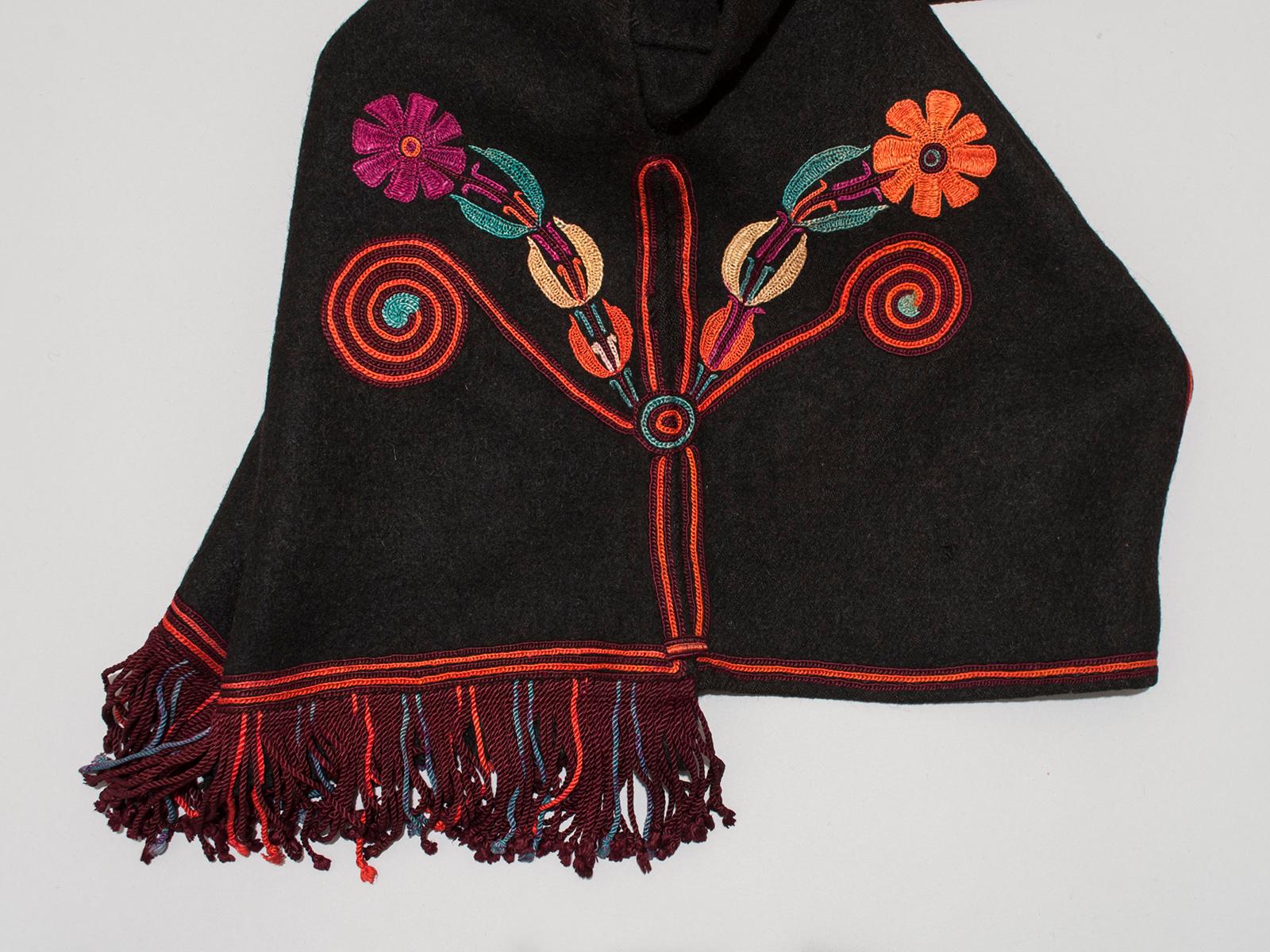 Wool Mid-20th Century Man's Ceremonial (cofradía) Outfit, Chichicastenango, Guatemala For Sale