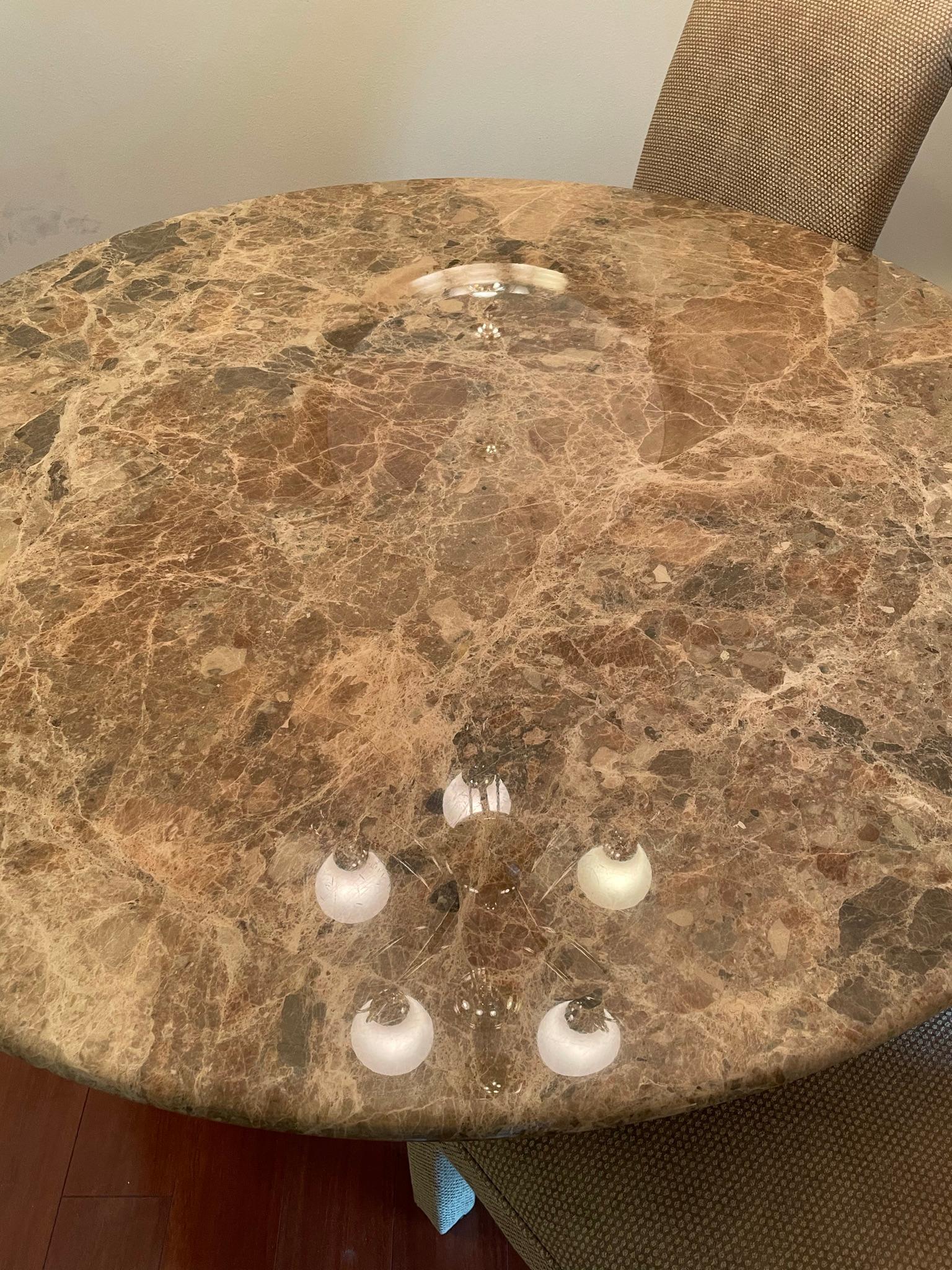 Mid 20th Century Marble Dining Table 4