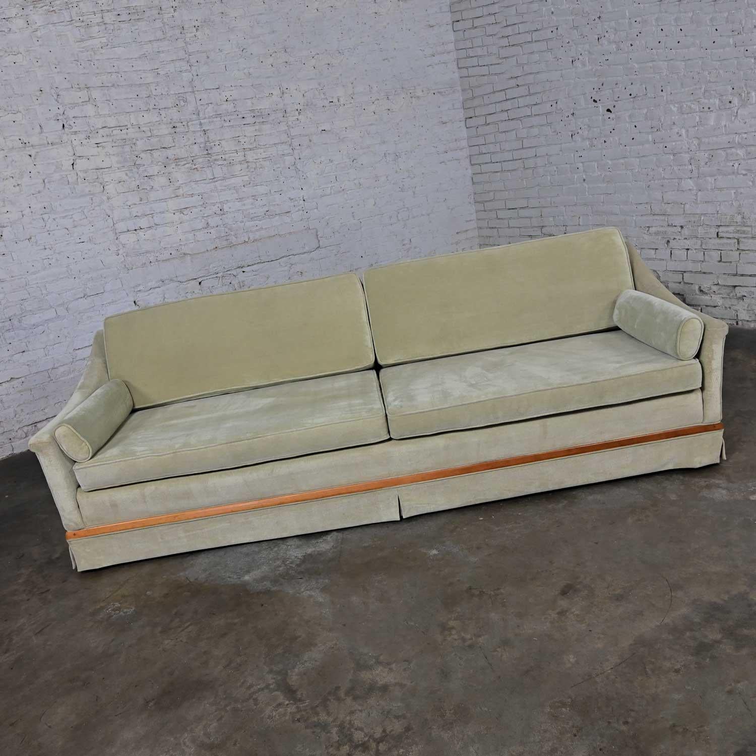 celery green sofa