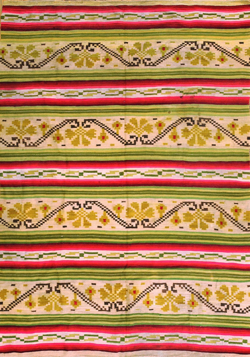 Mexikanischer Zapotec-Teppich aus der Mitte des 20. Jahrhunderts ( 5'9" x 8' - 175 x 245 ) im Angebot